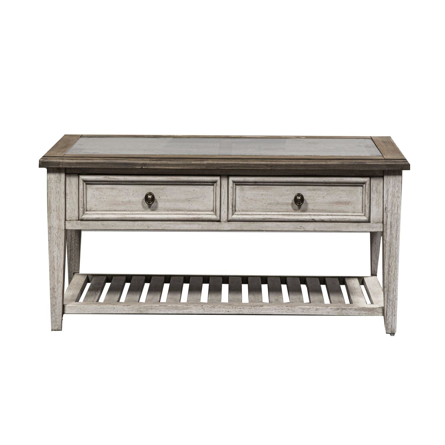 Rect Ceiling Tile Cocktail Table