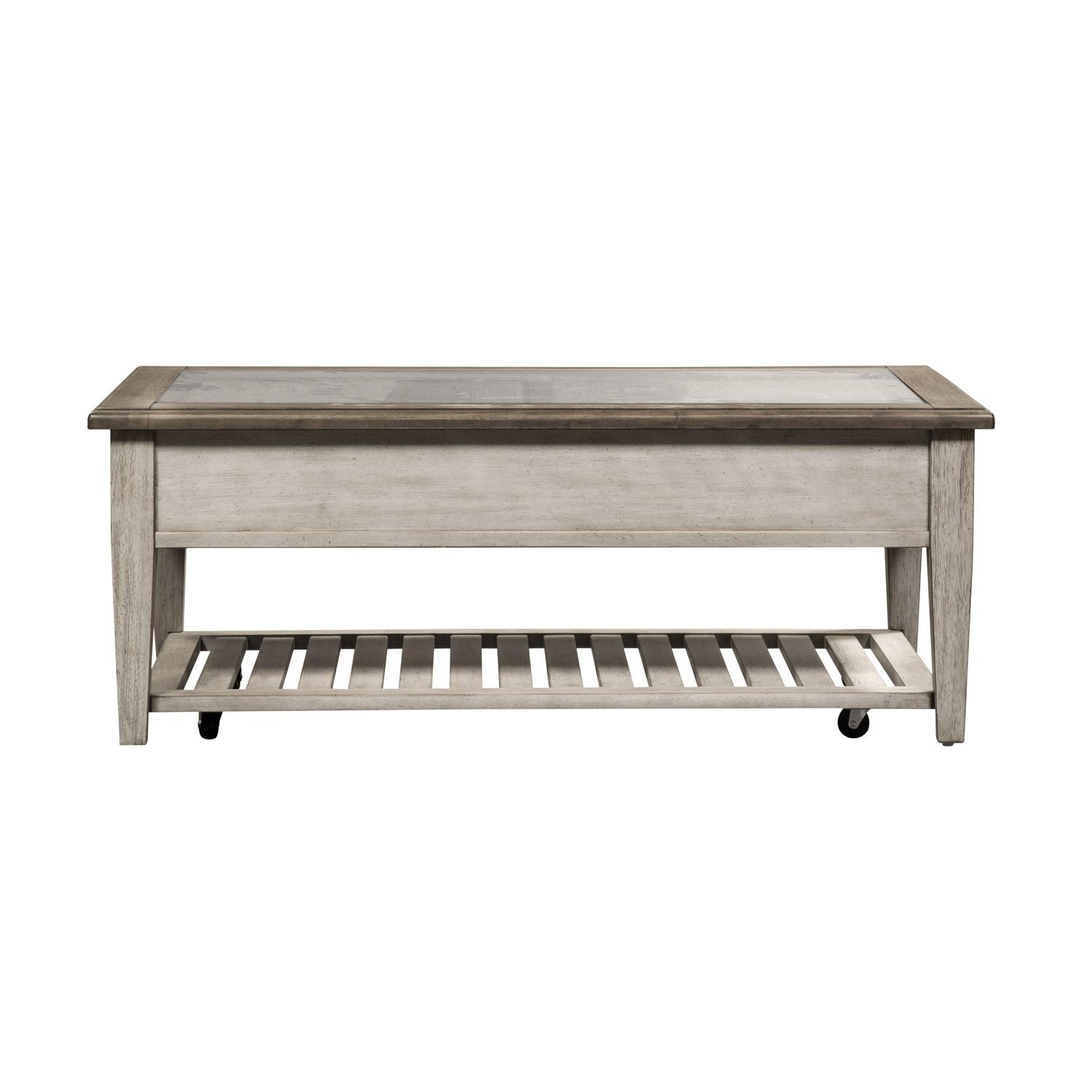 Rect Ceiling Tile Cocktail Table