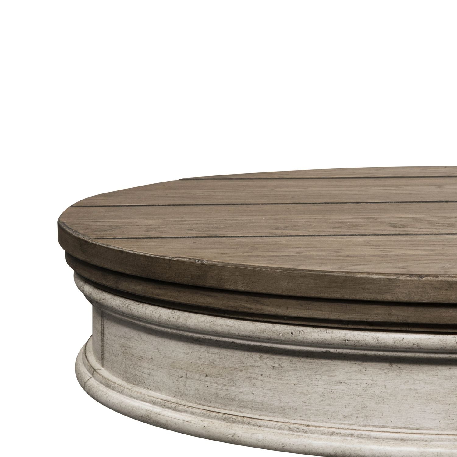 Round Pedestal Chair Side Table