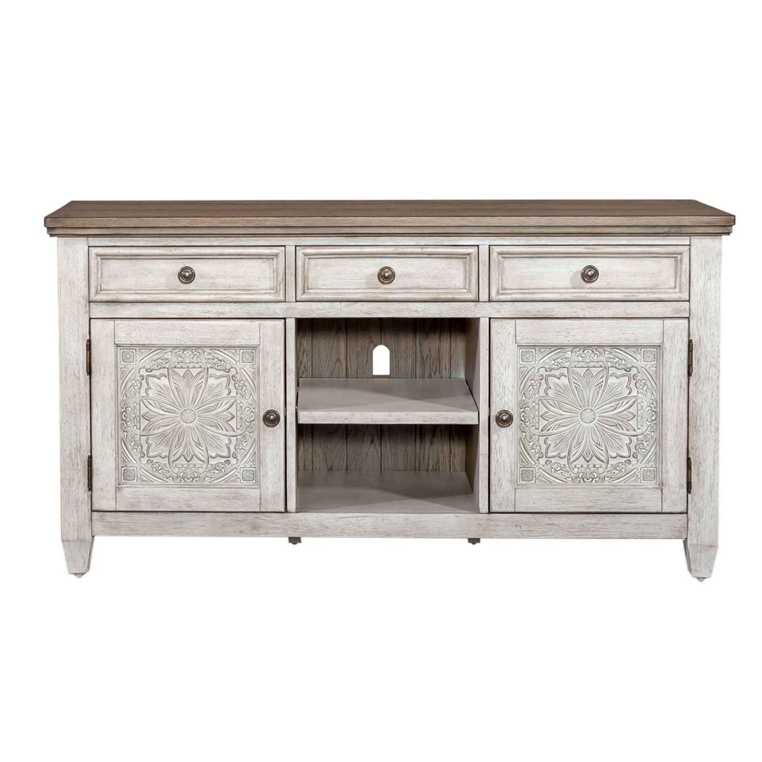 56 Inch Tile TV Console