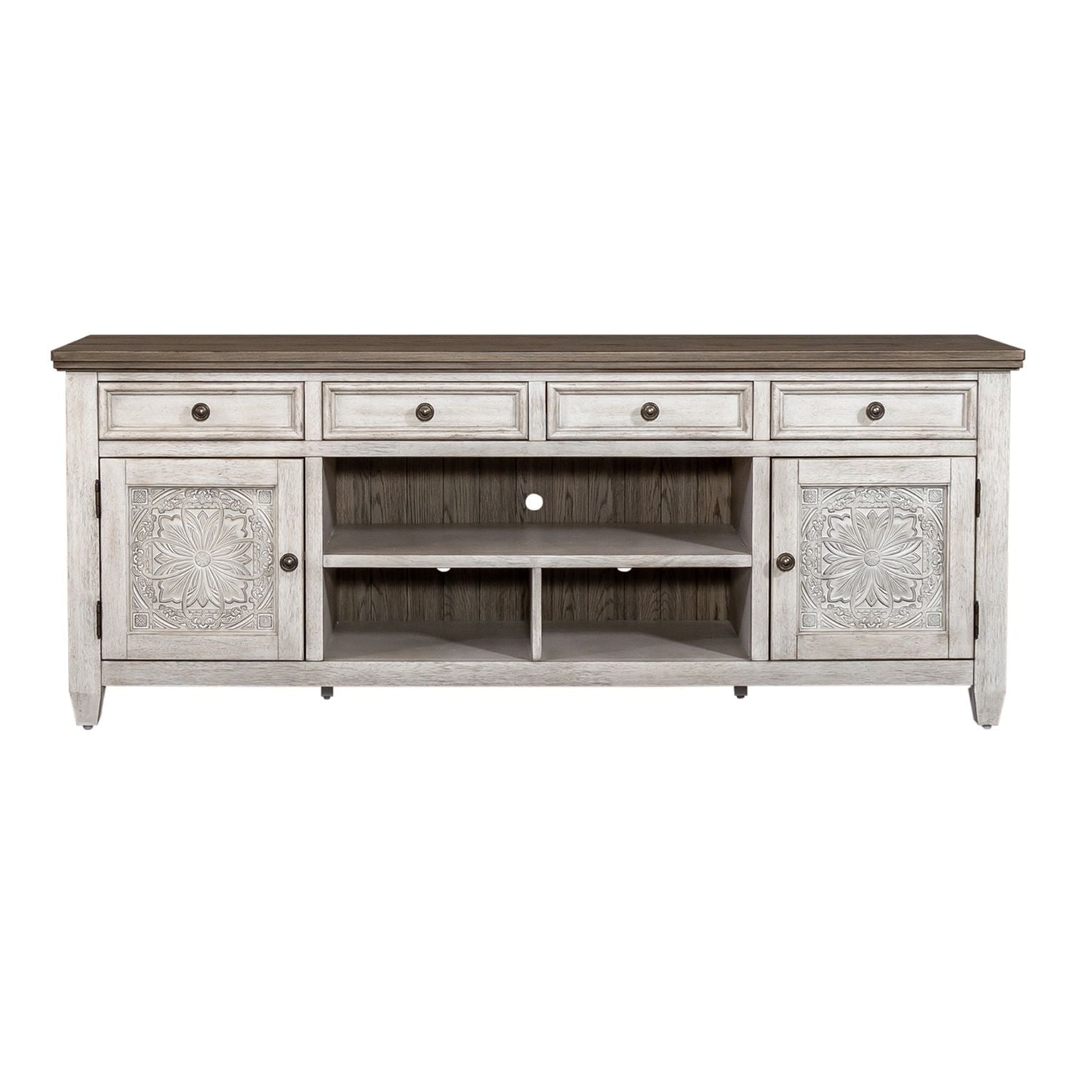76 Inch Tile TV Console