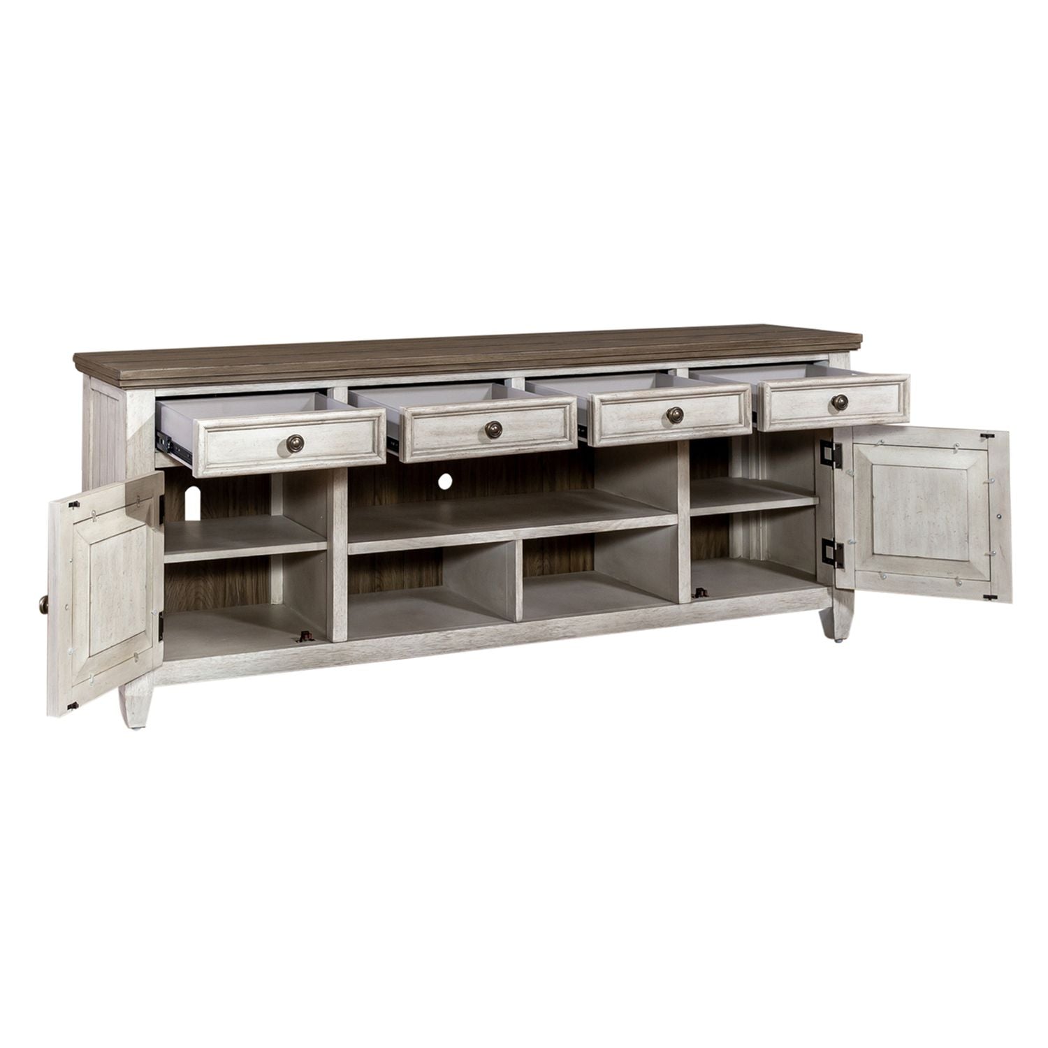 76 Inch Tile TV Console