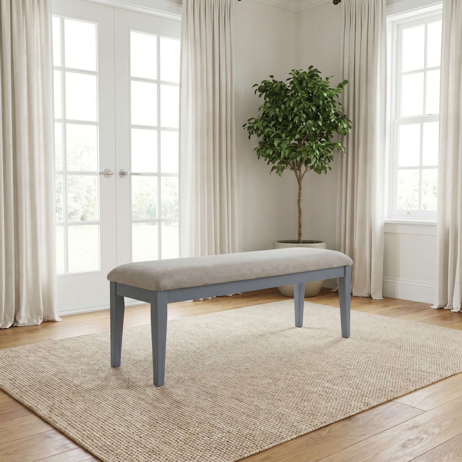 Dining Bench (RTA) - Blue