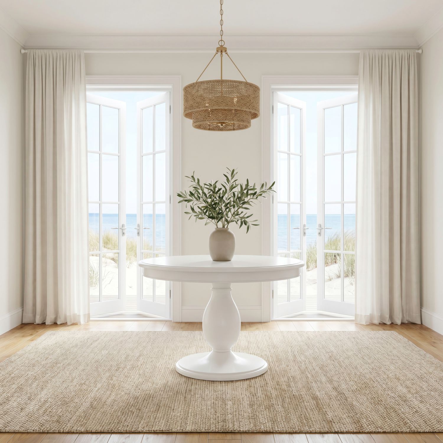 Pedestal Table Set
