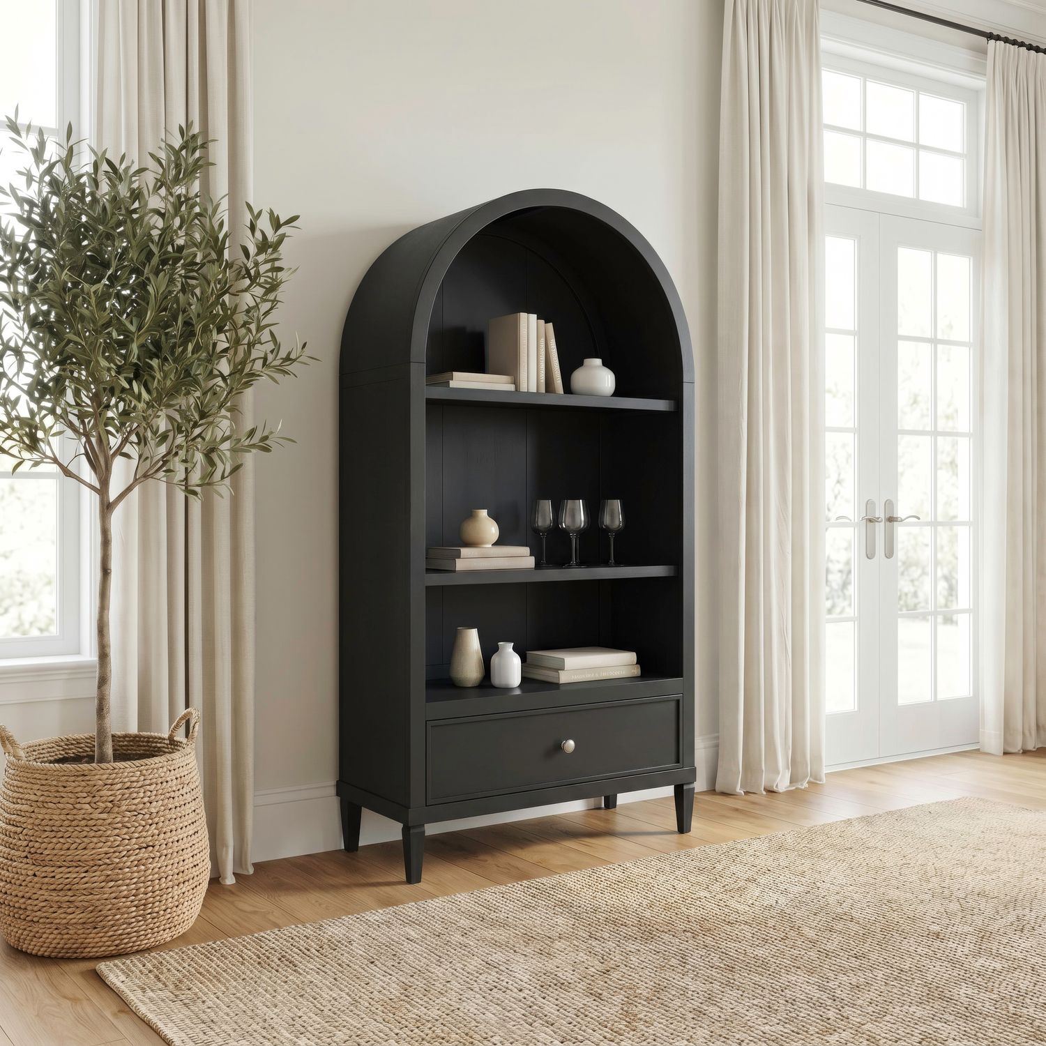 Display Cabinet - Black