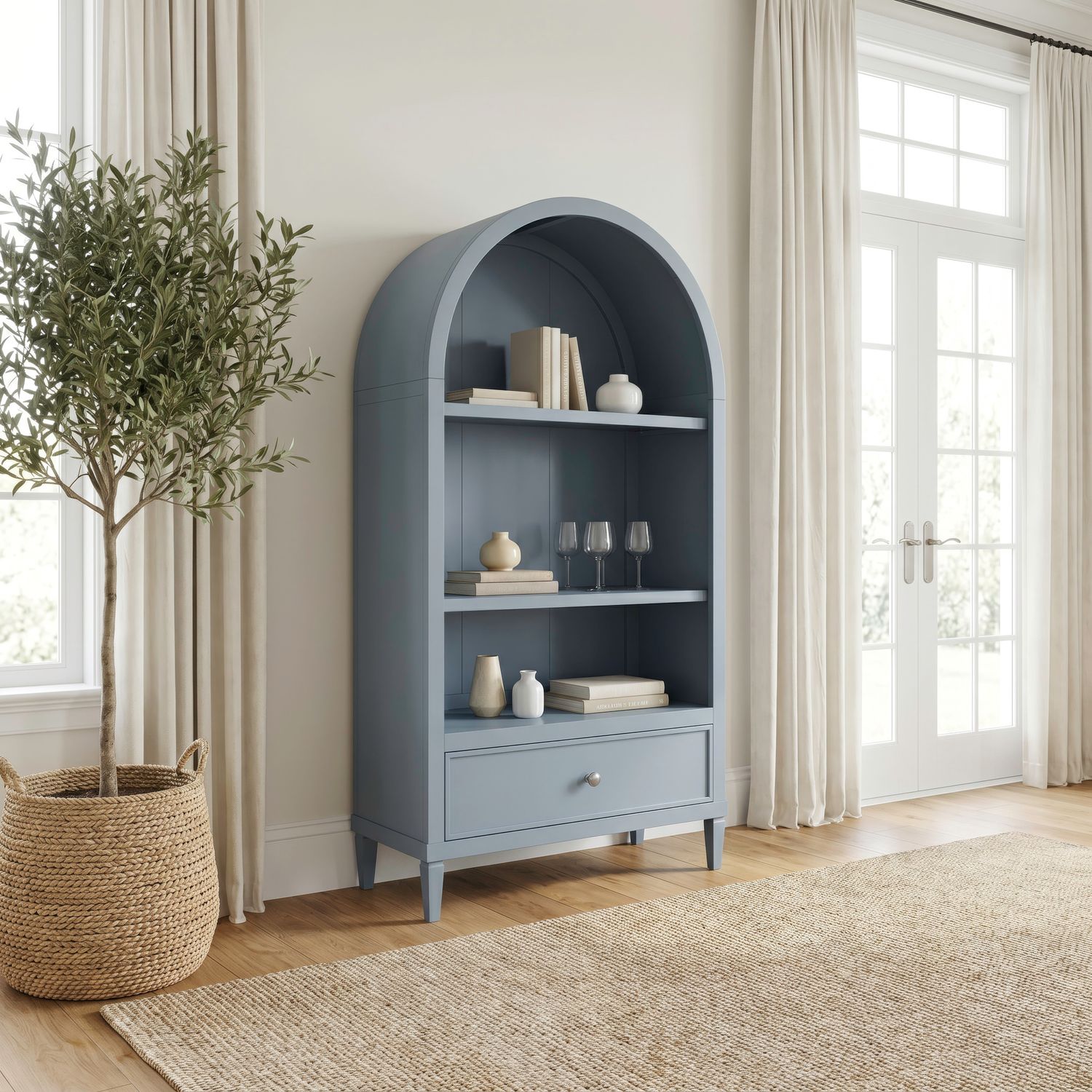 Display Cabinet - Blue
