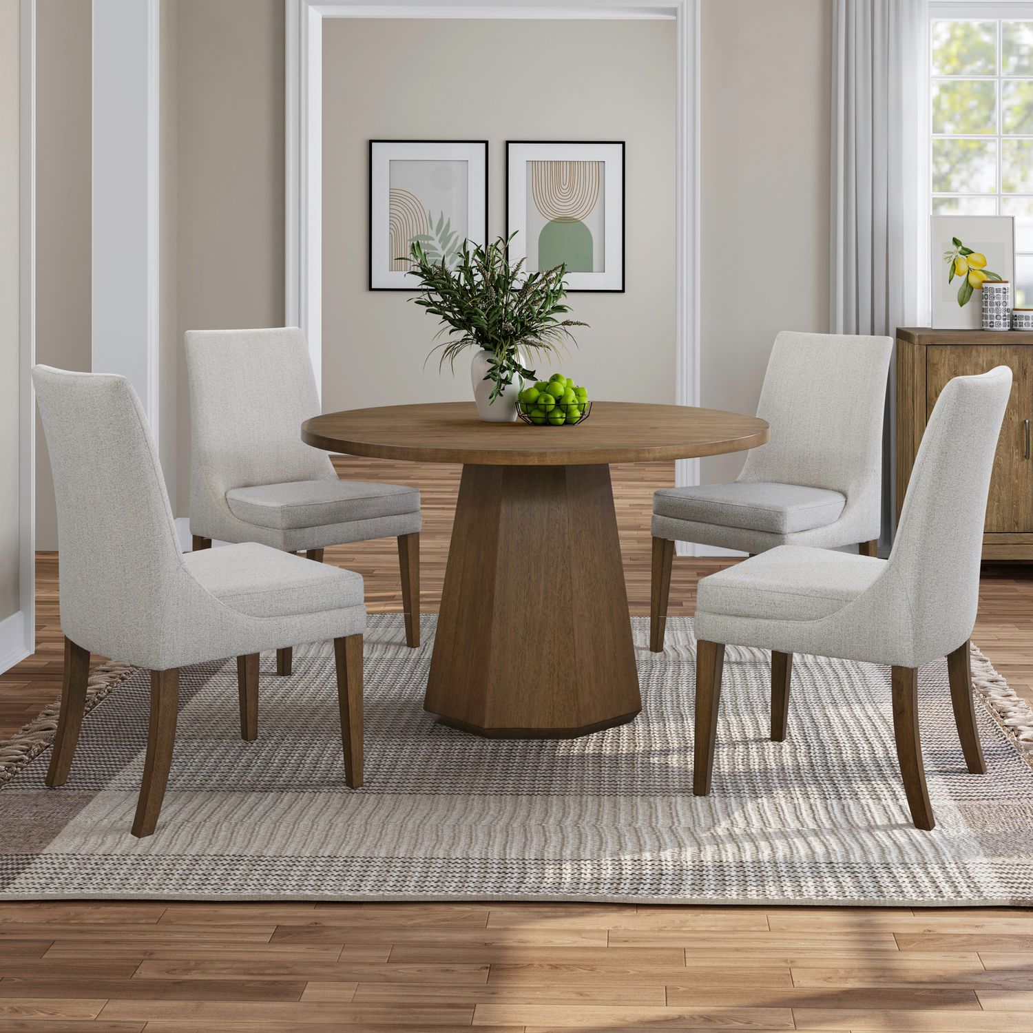 Opt 5 Piece Round Table Set