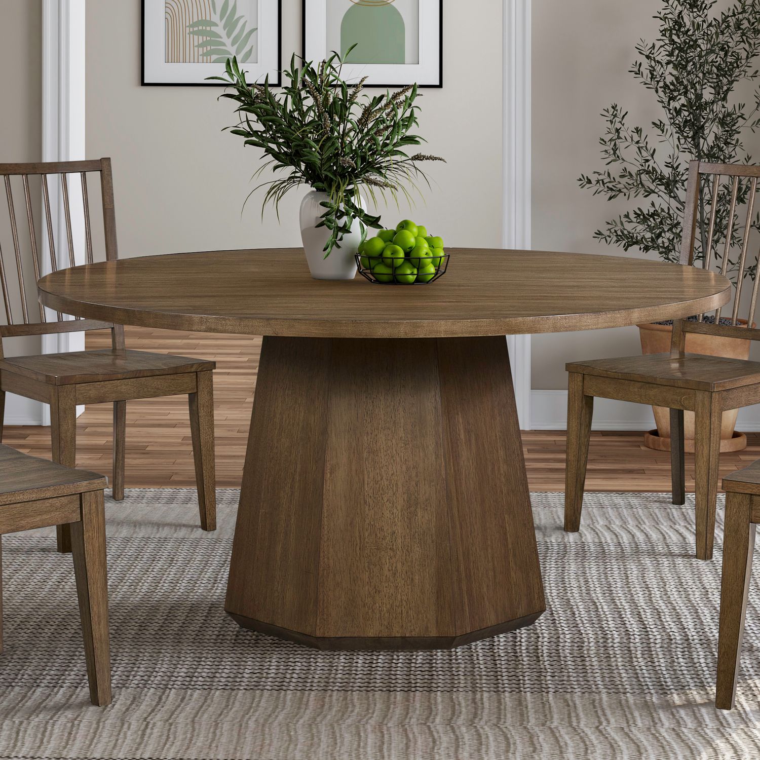 Pedestal Table Set