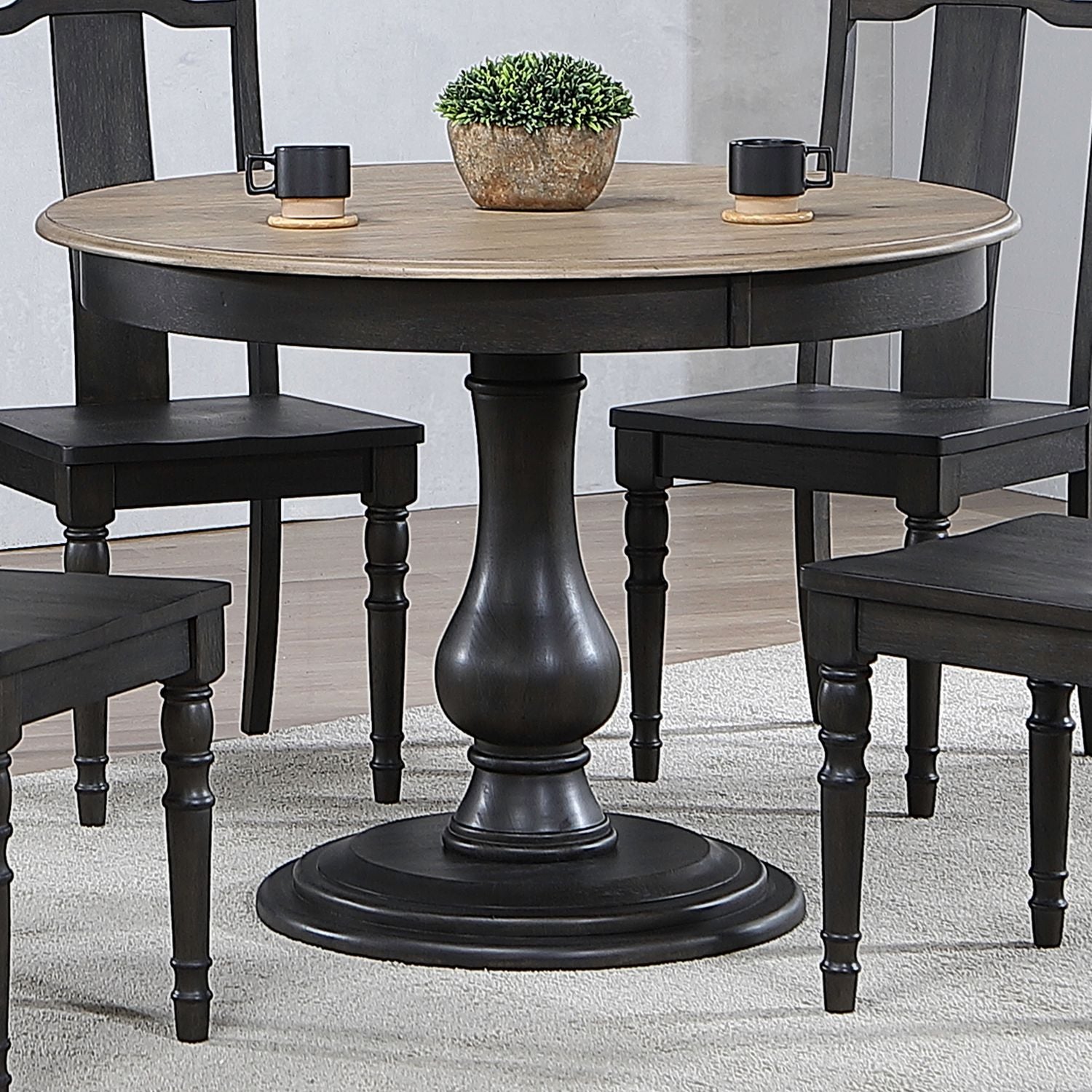 Pedestal Table Set