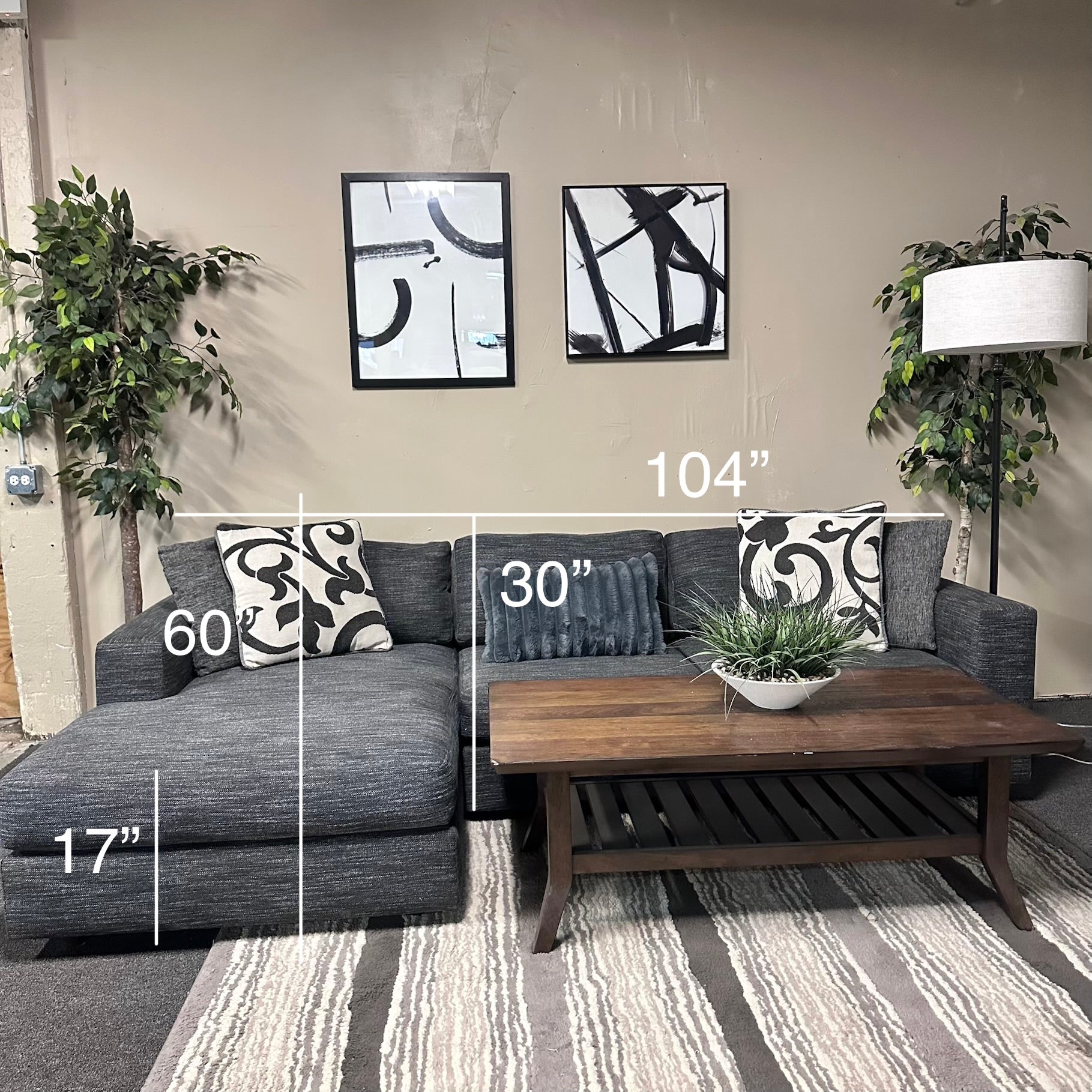 West Elm Urban Sectionl Sofa