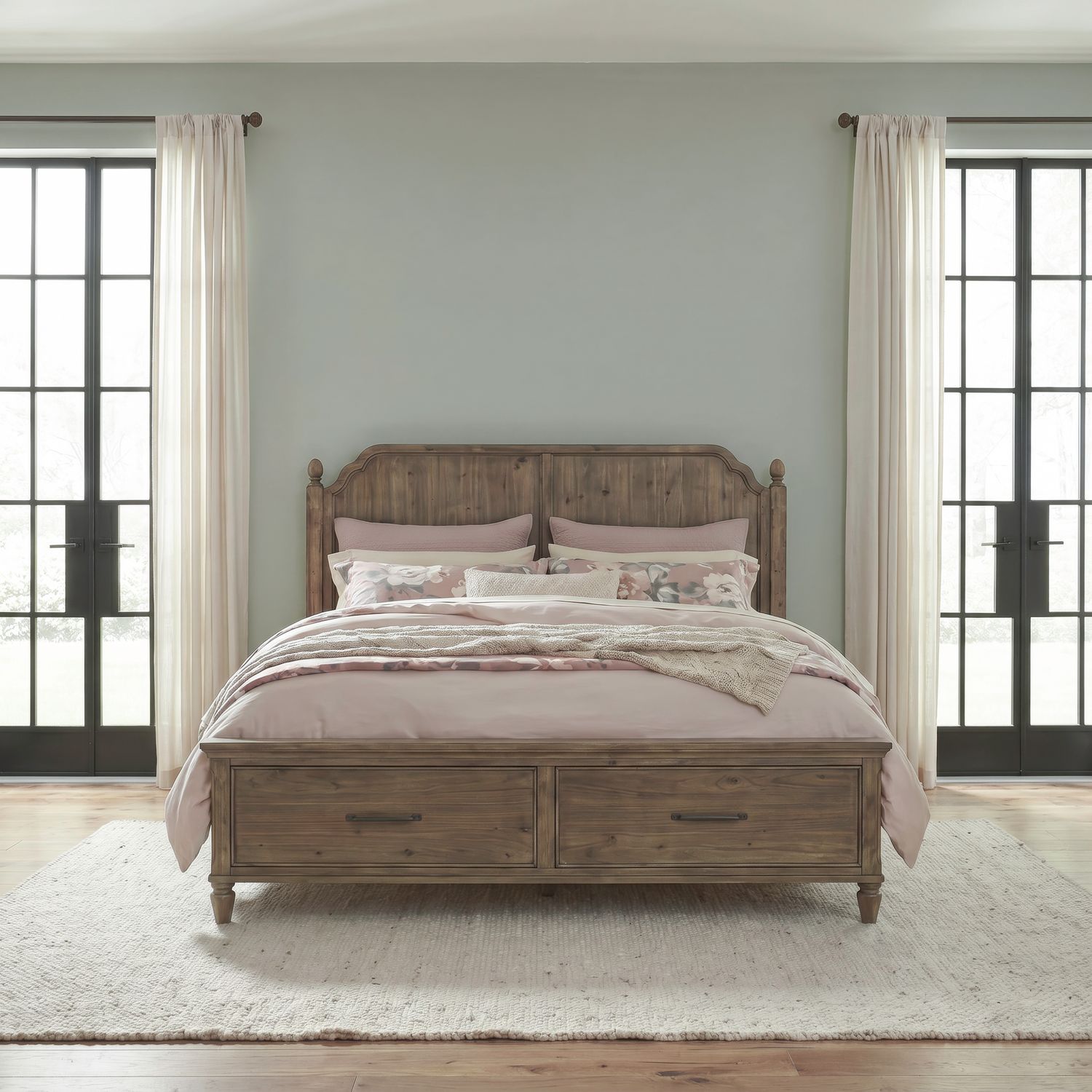 King California Storage Bed