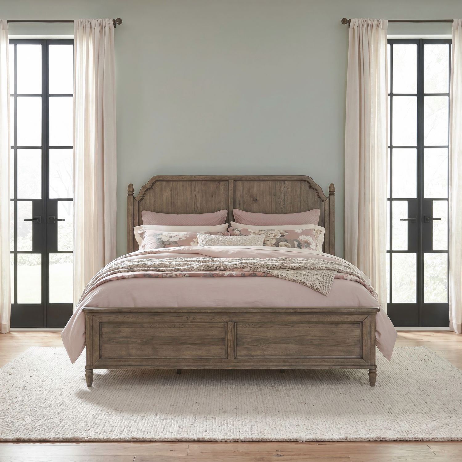 Queen Panel Bed
