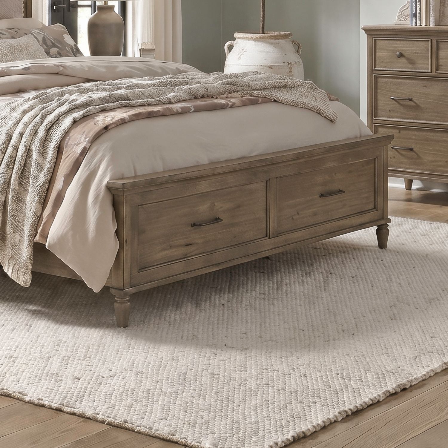 Queen Storage Footboard