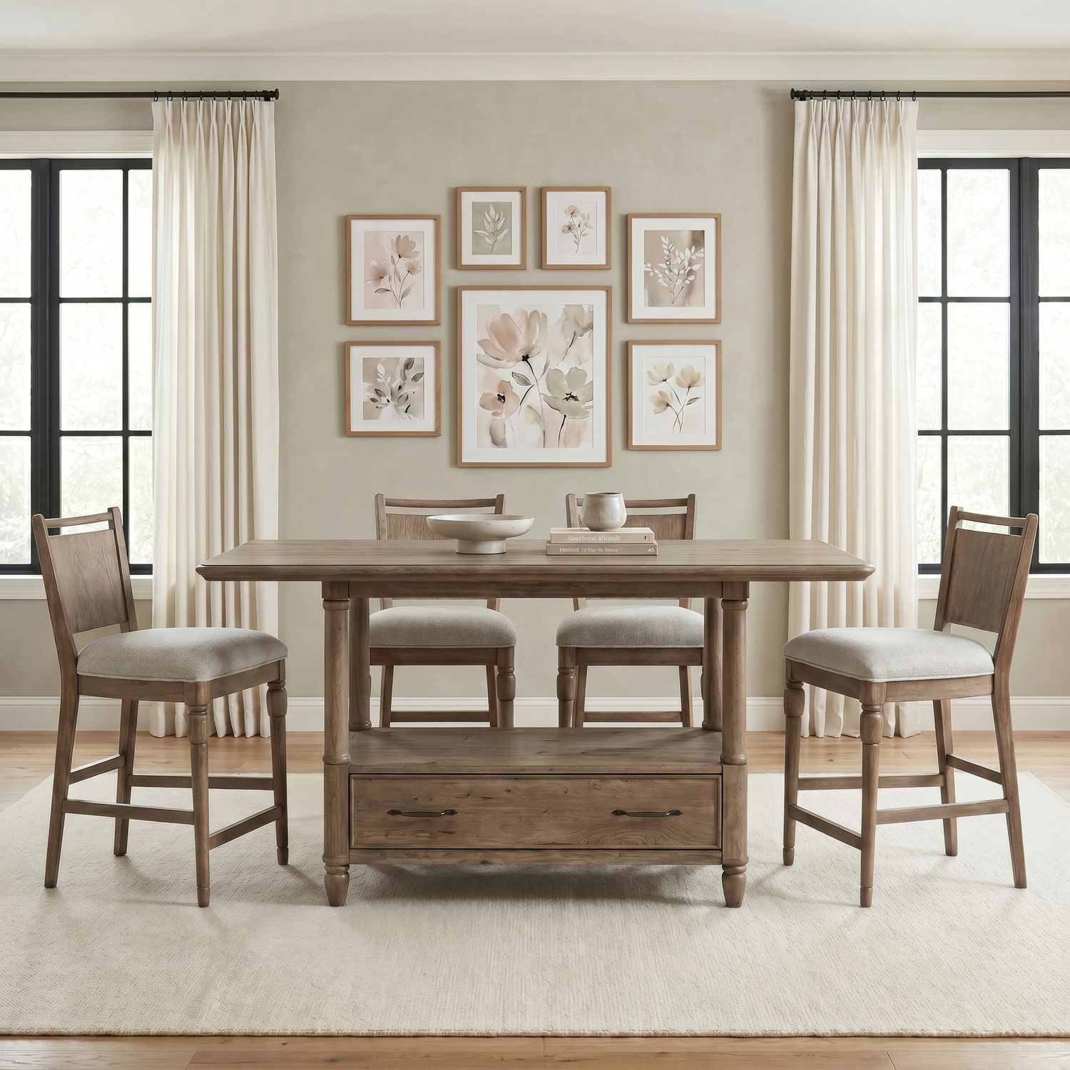 Opt 5 Piece Gathering Table Set
