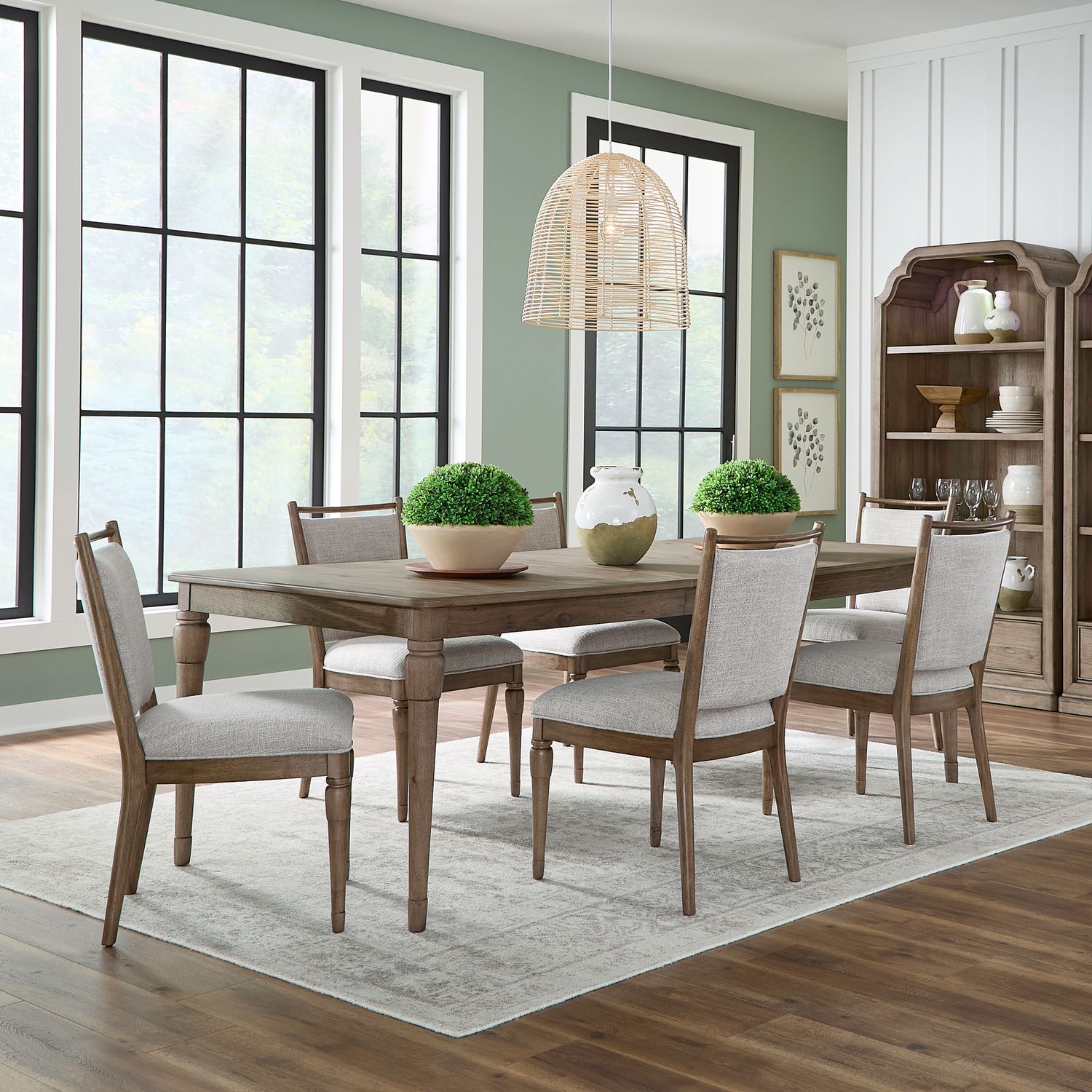 Opt 7 Piece Rectangular Table Set