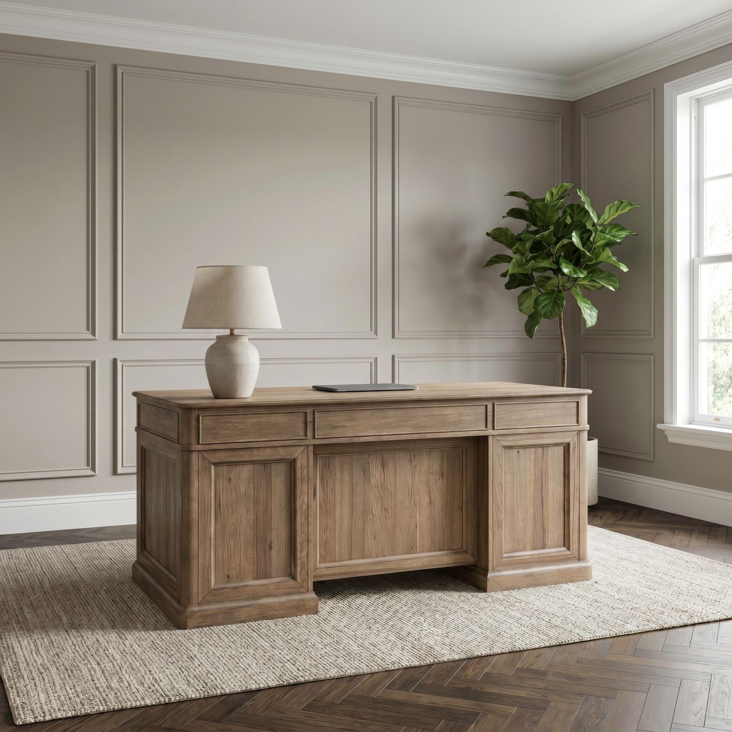 Jr Executive Desk Base
