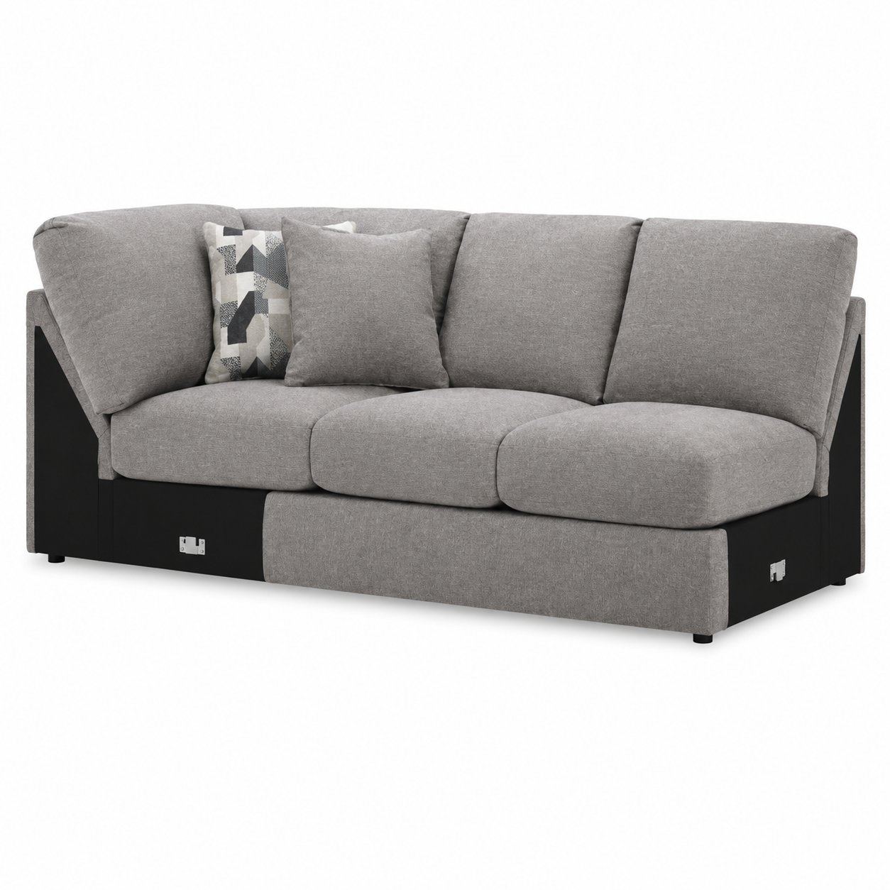 Alora LAF Armless Loveseat with Wedge