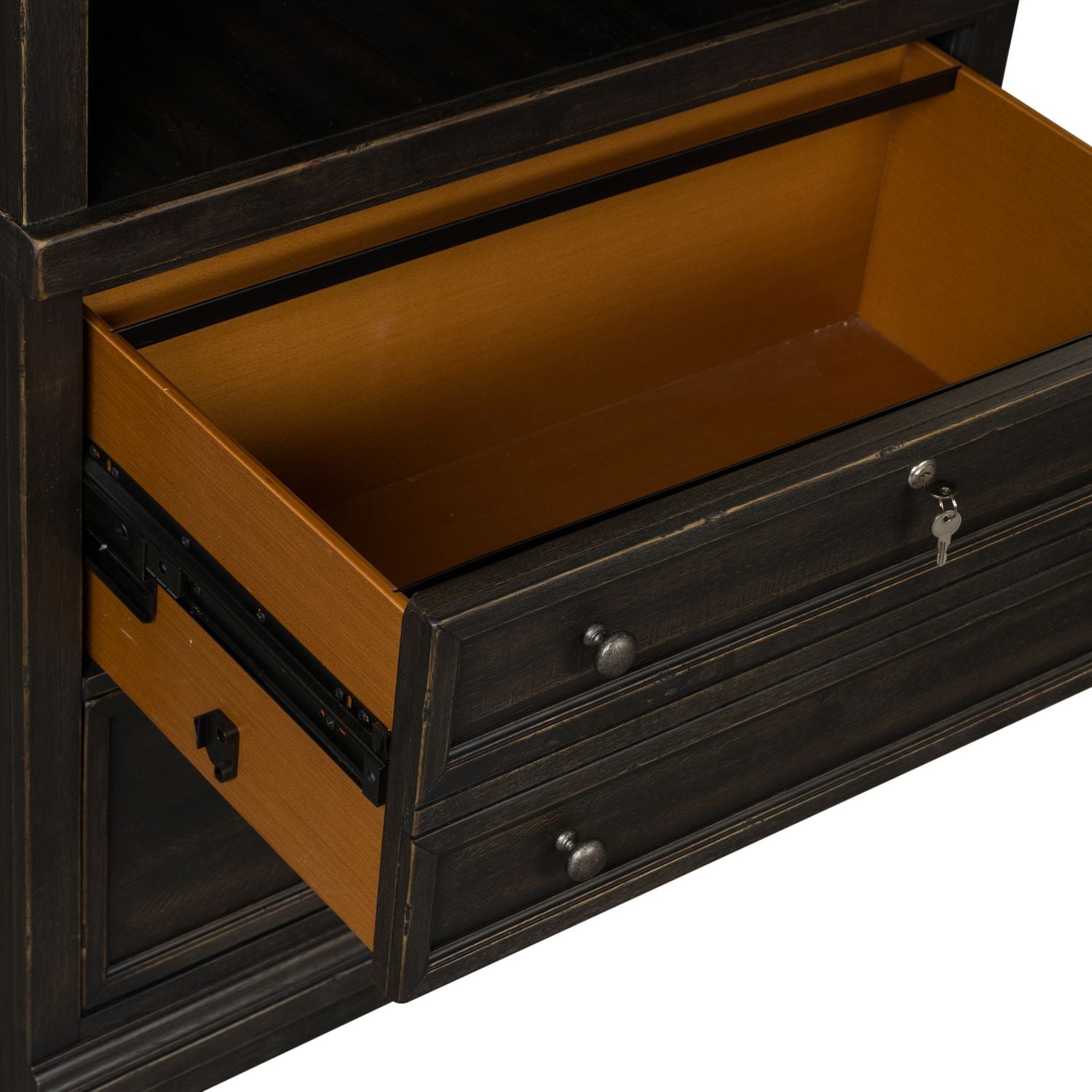 2 Piece Hutch & Cabinet Set