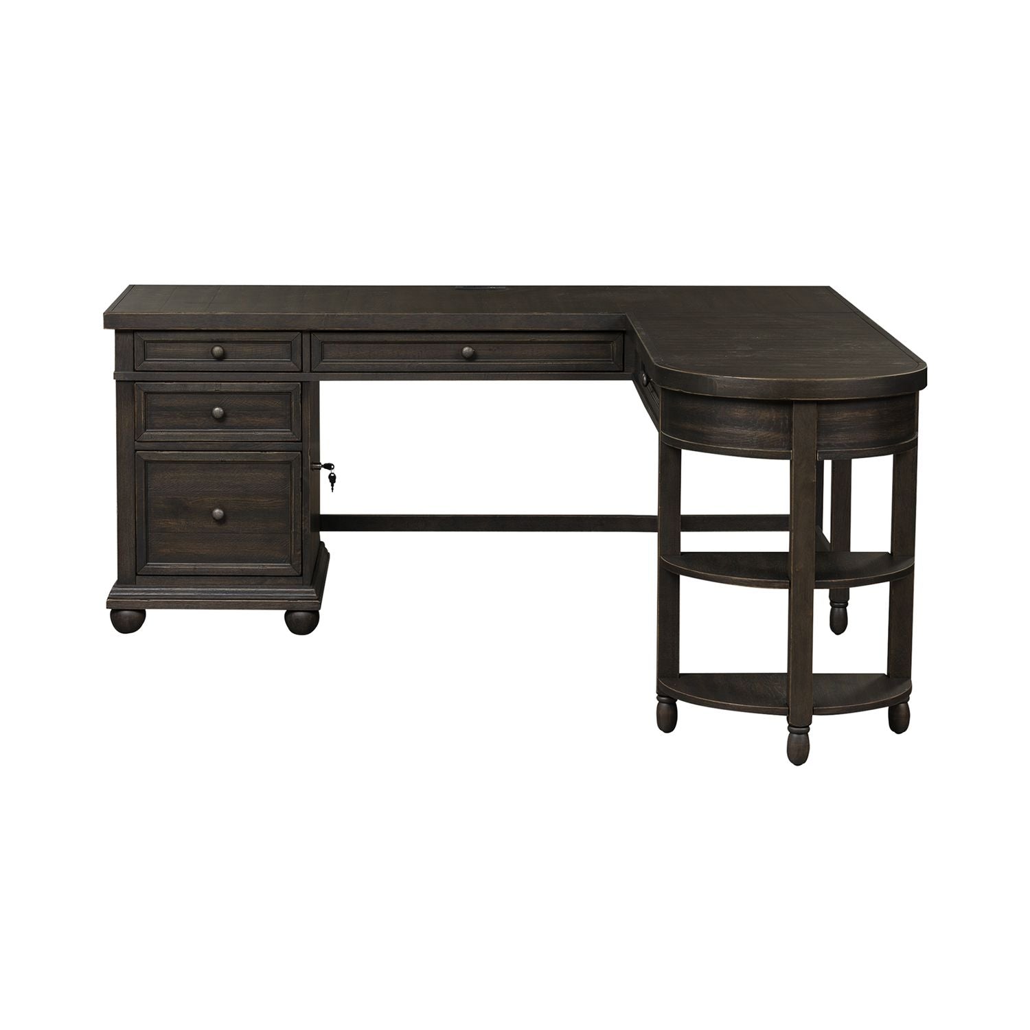 L Writing Desk Base