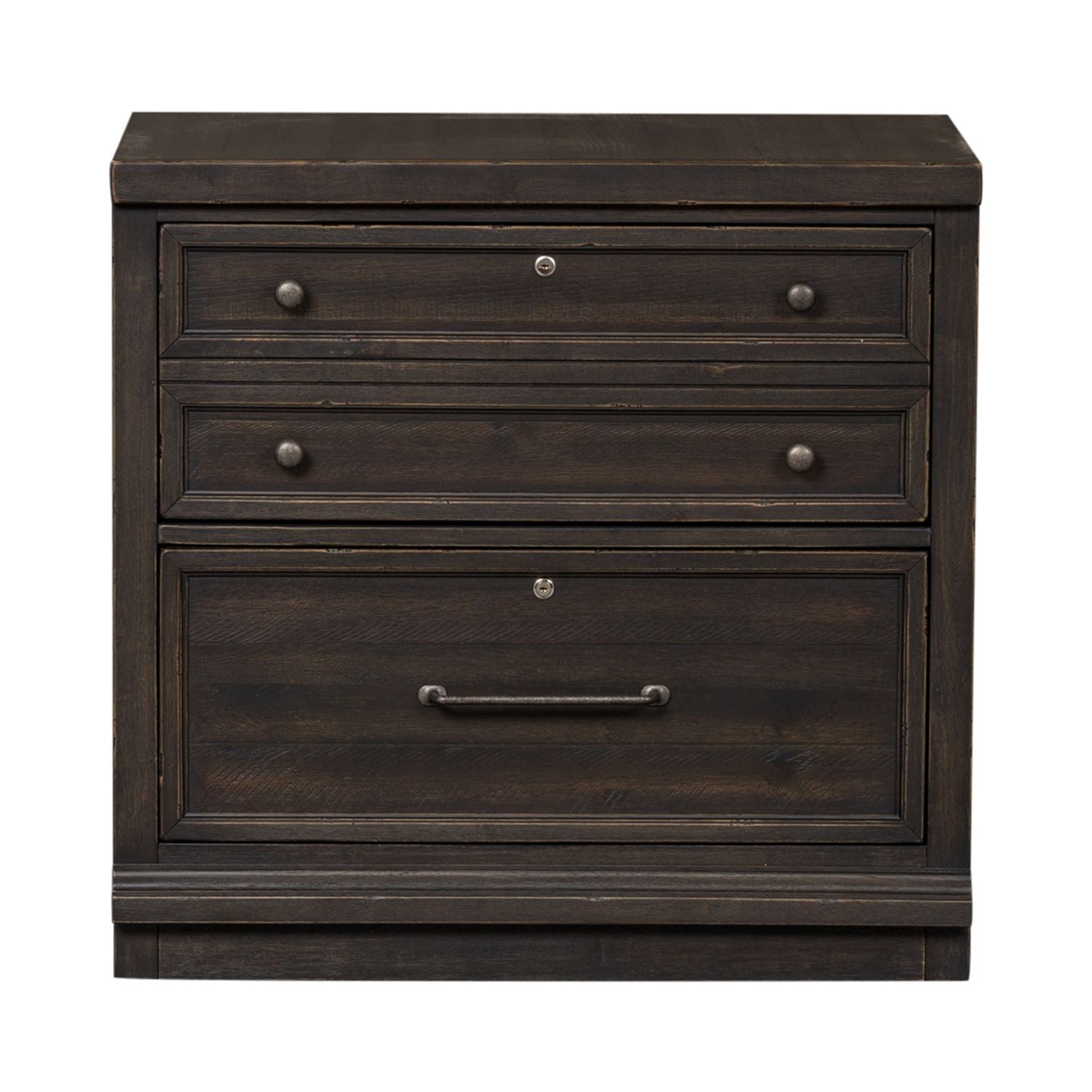 Bunching Lateral File Cabinet