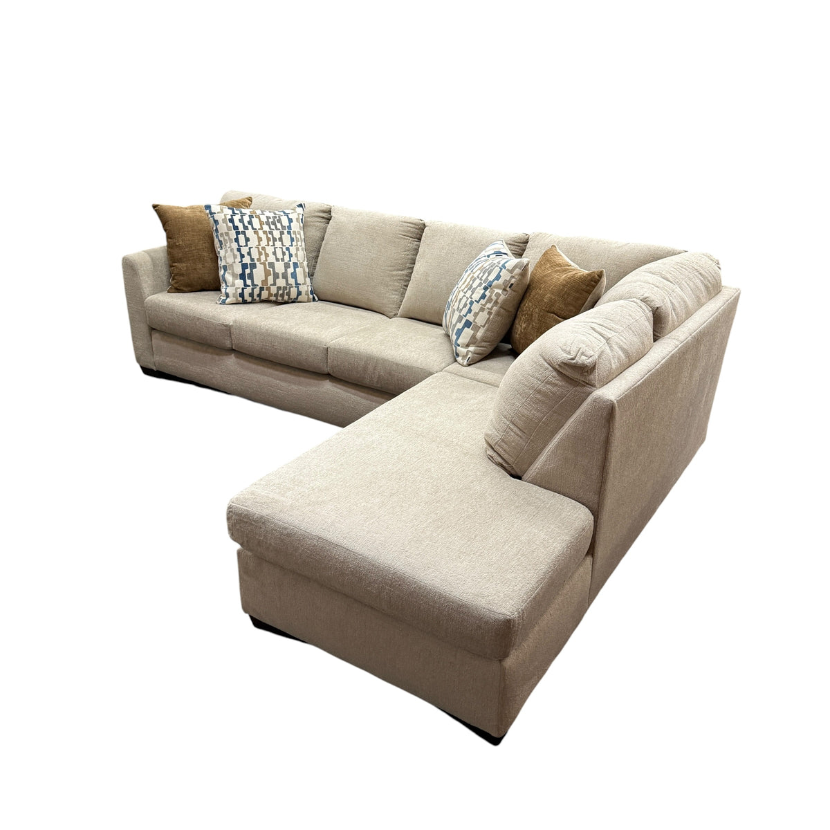 Westwood Sectional with Right Bumper Chaise