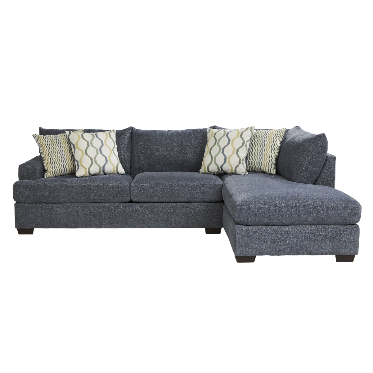 Sandburg Sectional with Bumper Chaise