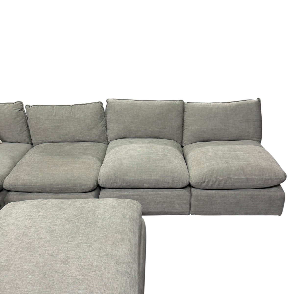 Willow Sage Green U Shape Sectional