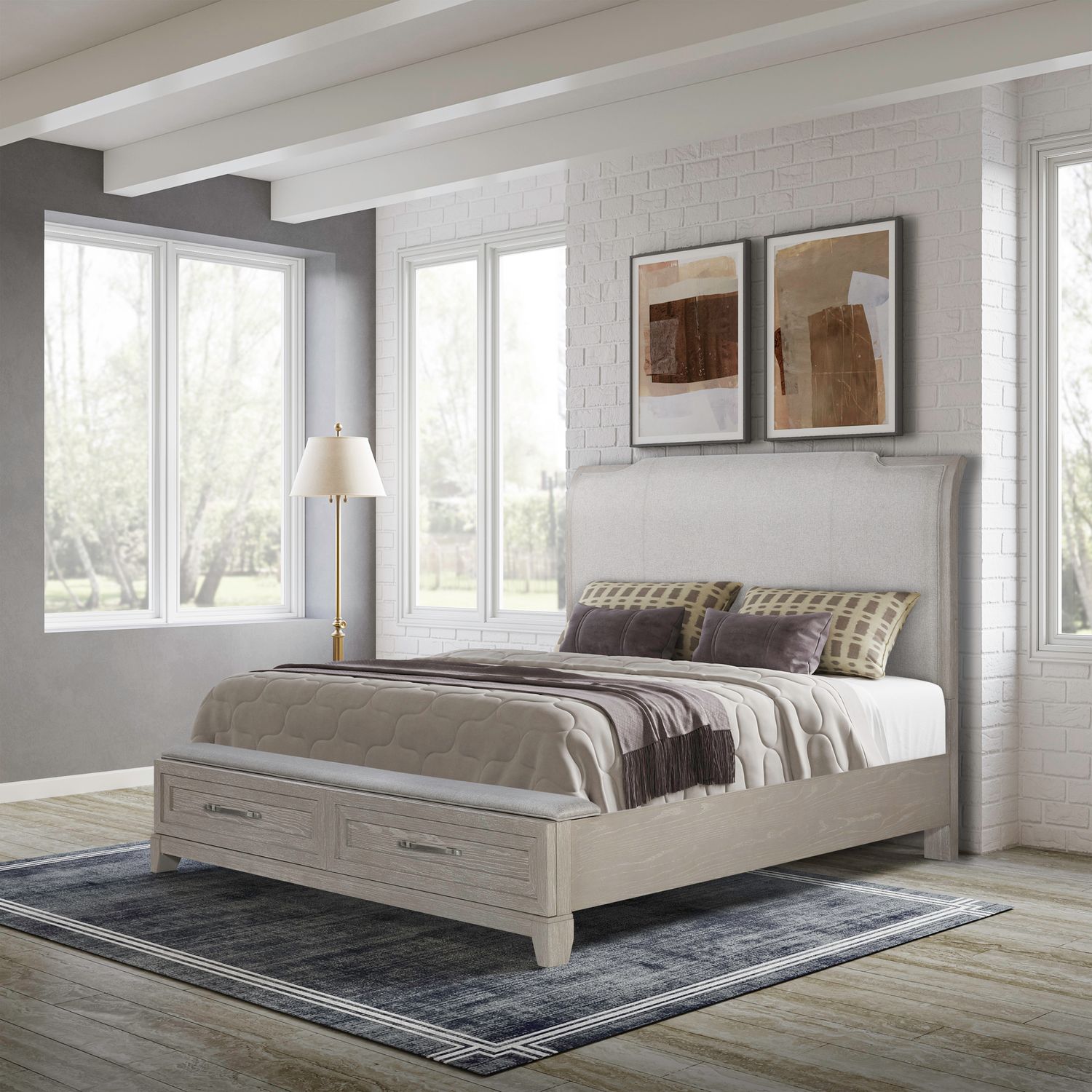 King California Storage Bed