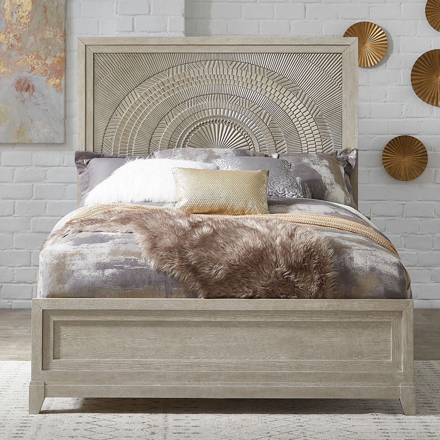 King Panel Bed
