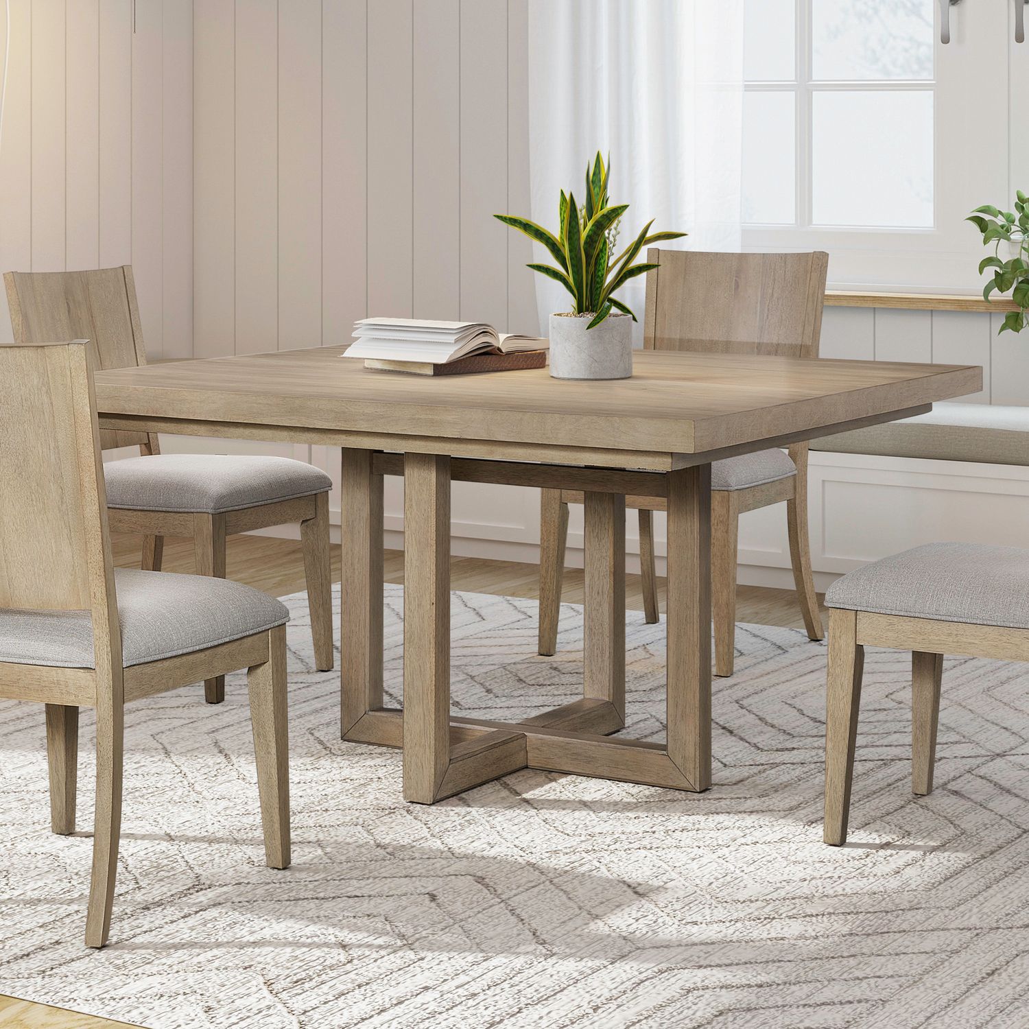 Pedestal Table Set