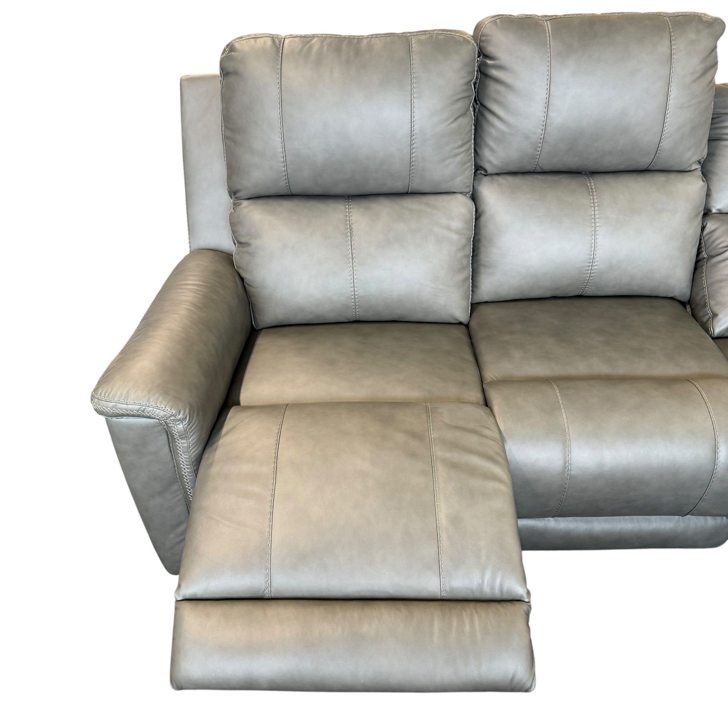 Bennet Electric Leather Recliner Sofa