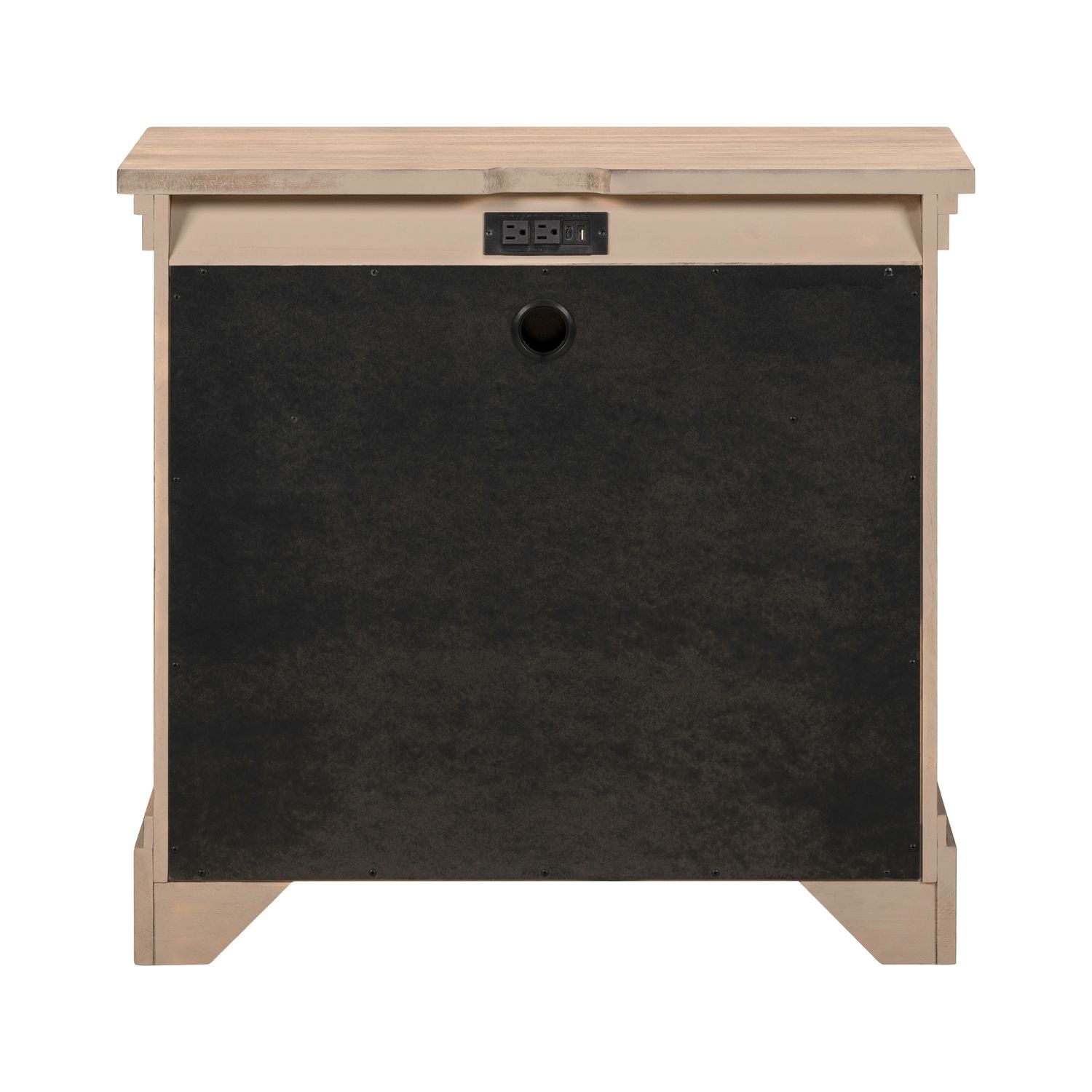 Bedside Chest w/ Charging Station