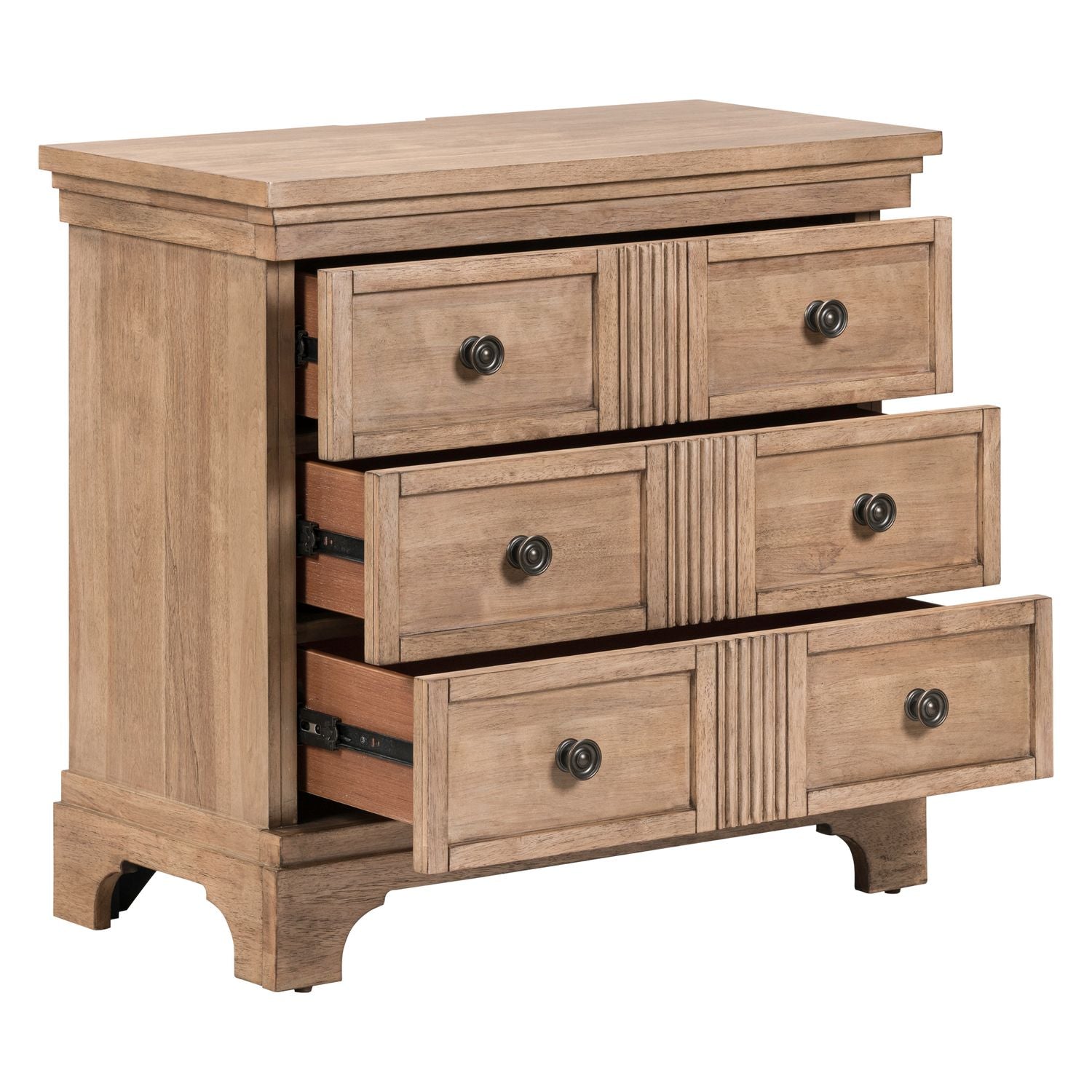 Bedside Chest w/ Charging Station