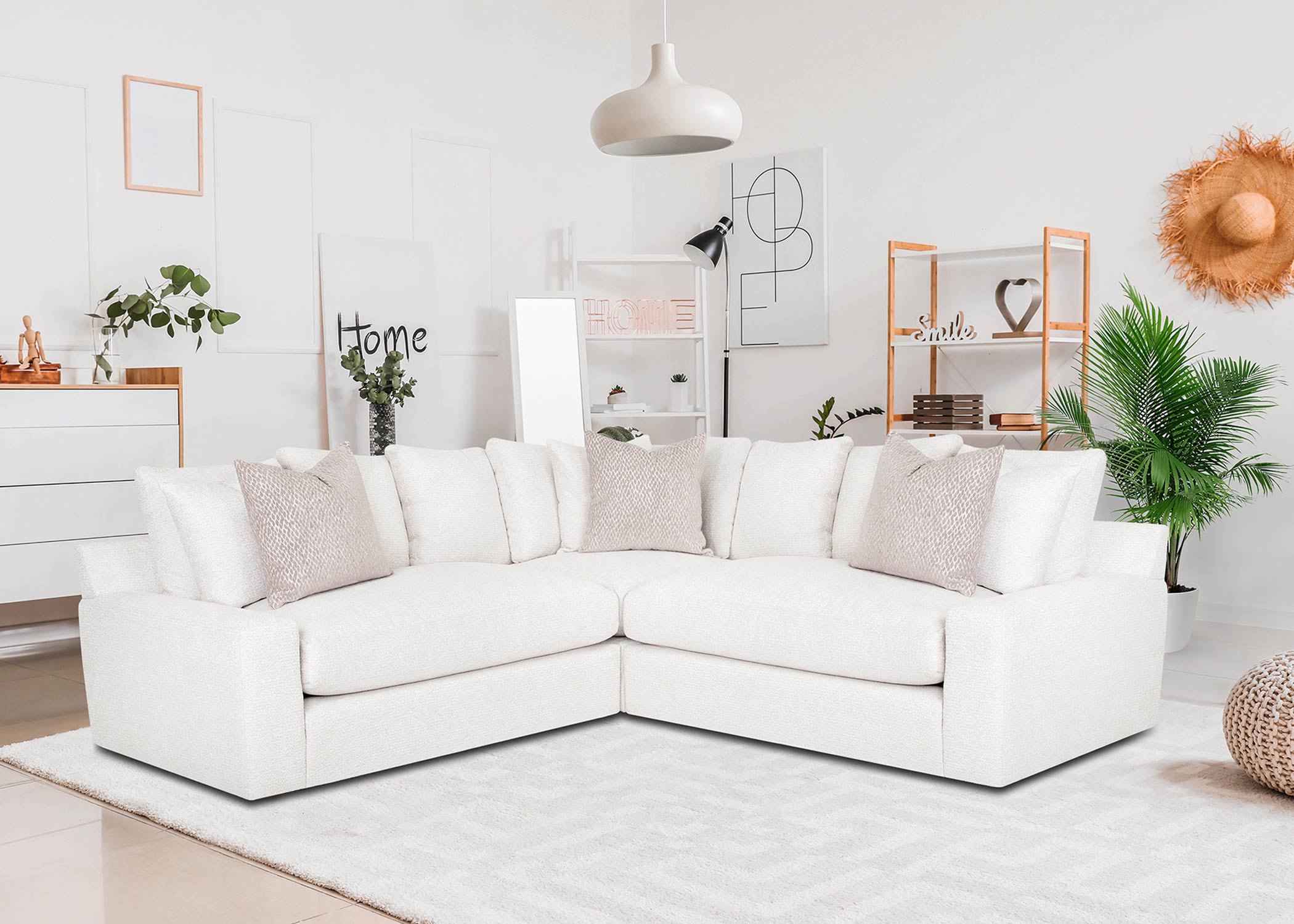 Comfy Living Chicago Oslo Sectional Sofa