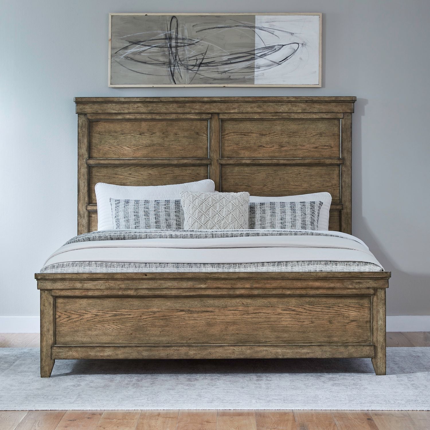 Queen Panel Bed