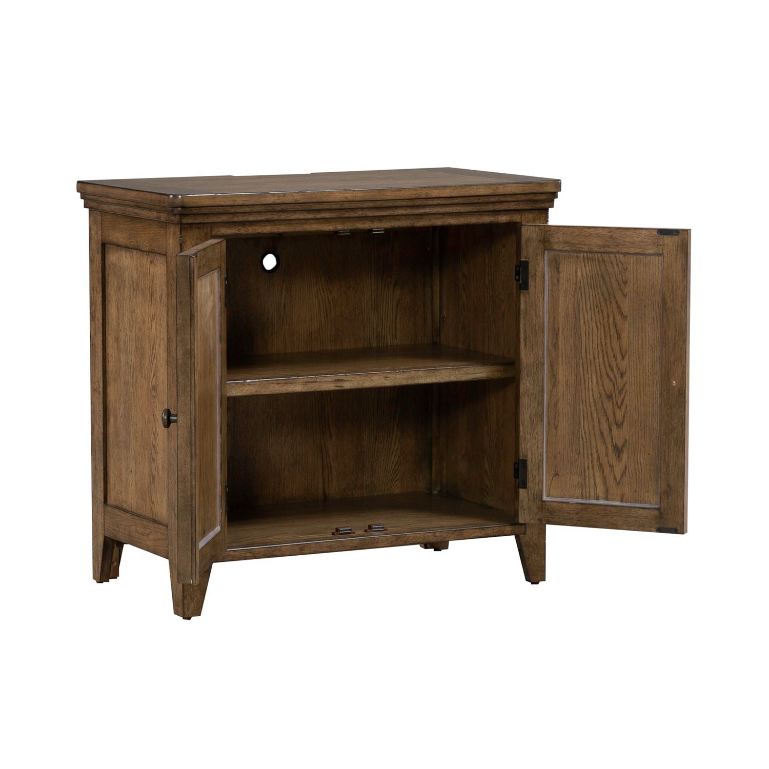 2 Door Bedside Chest w/ Charging Station