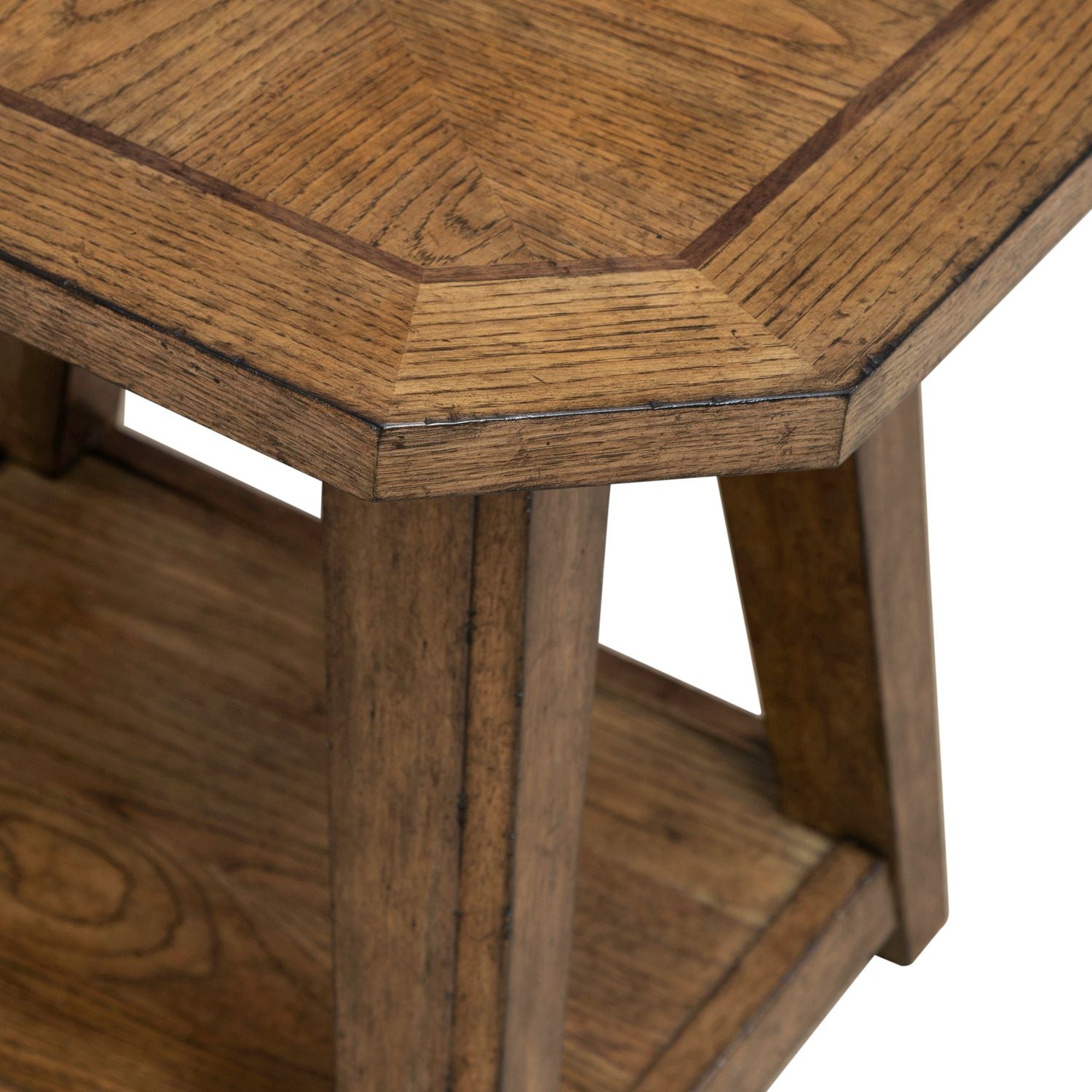 Octagonal End Table