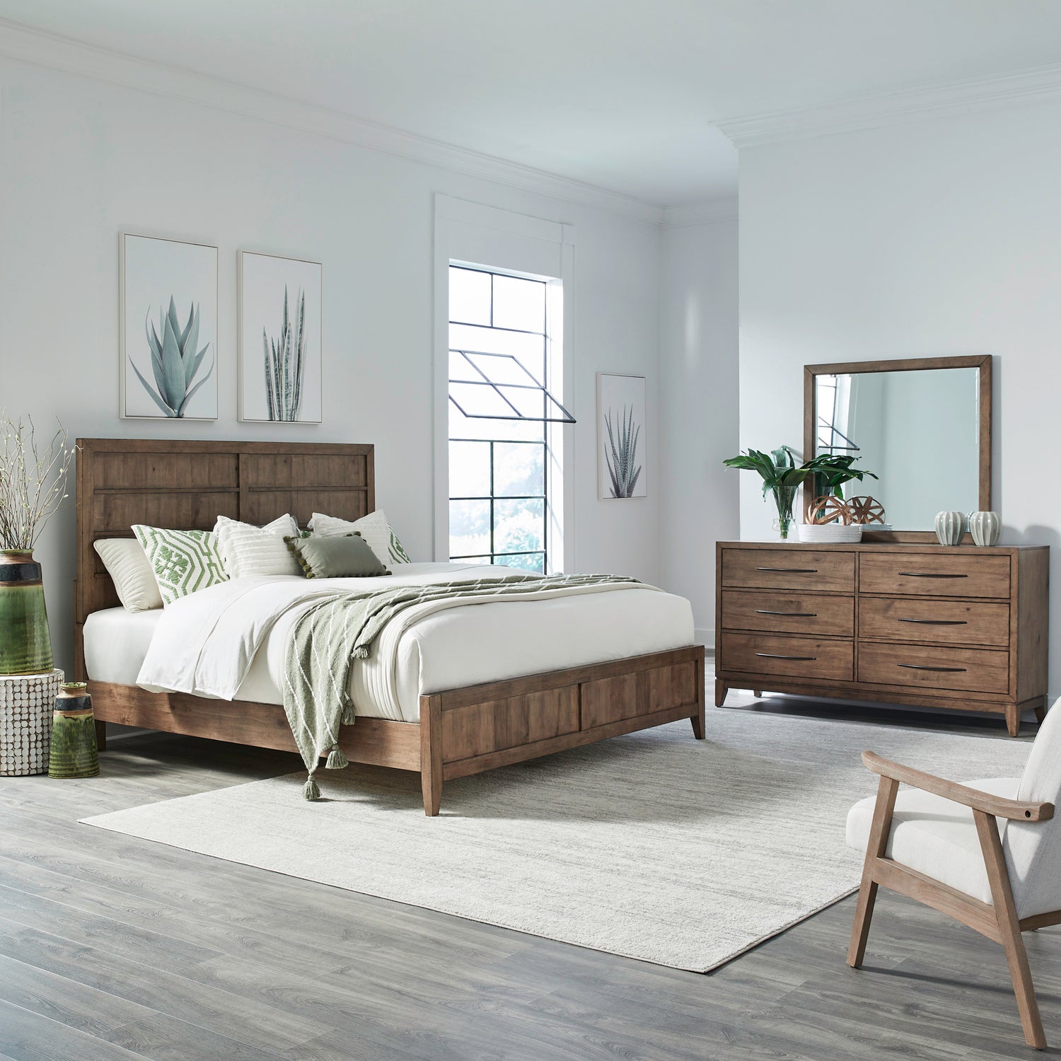Shaker Lakes 3-Piece Panel Bedroom Set