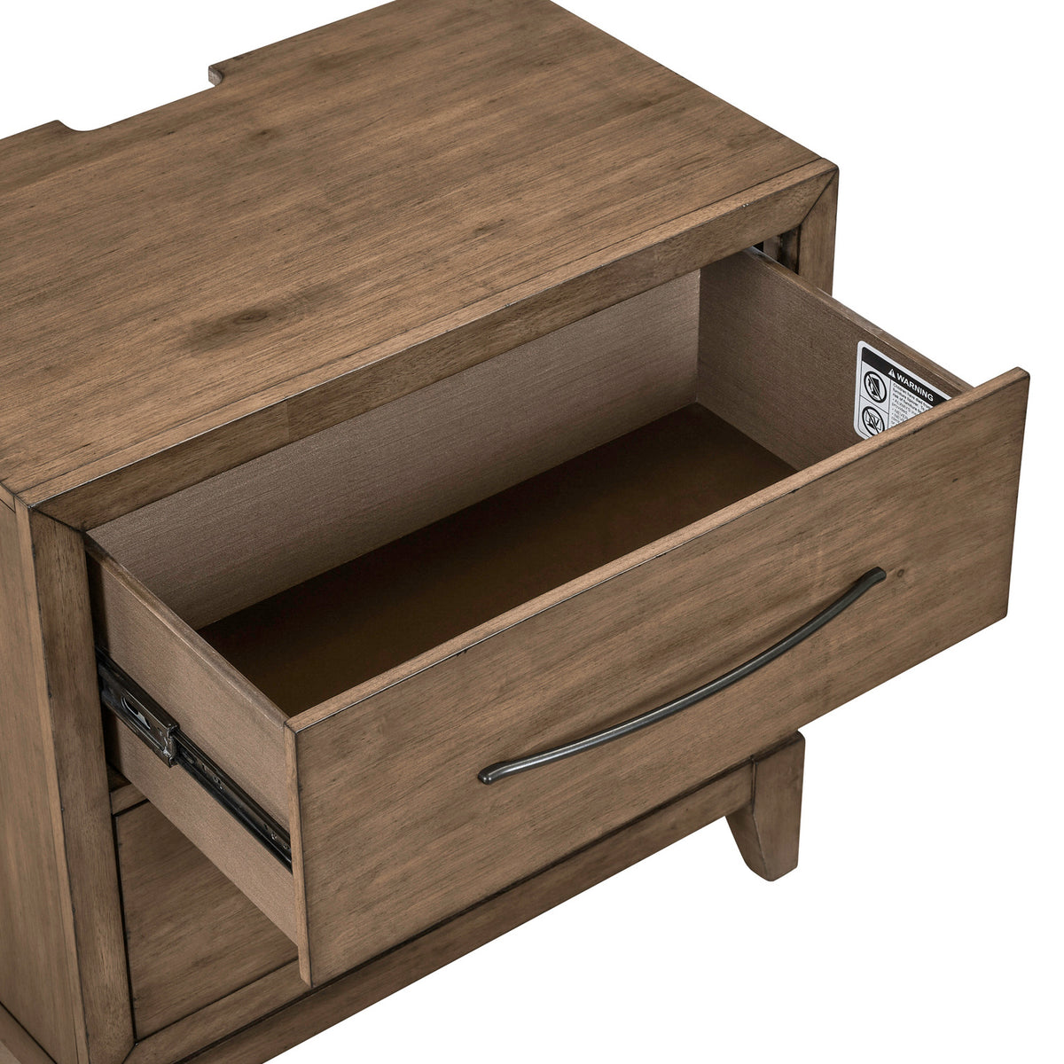 Shaker Lakes Nightstand with Charging Station
