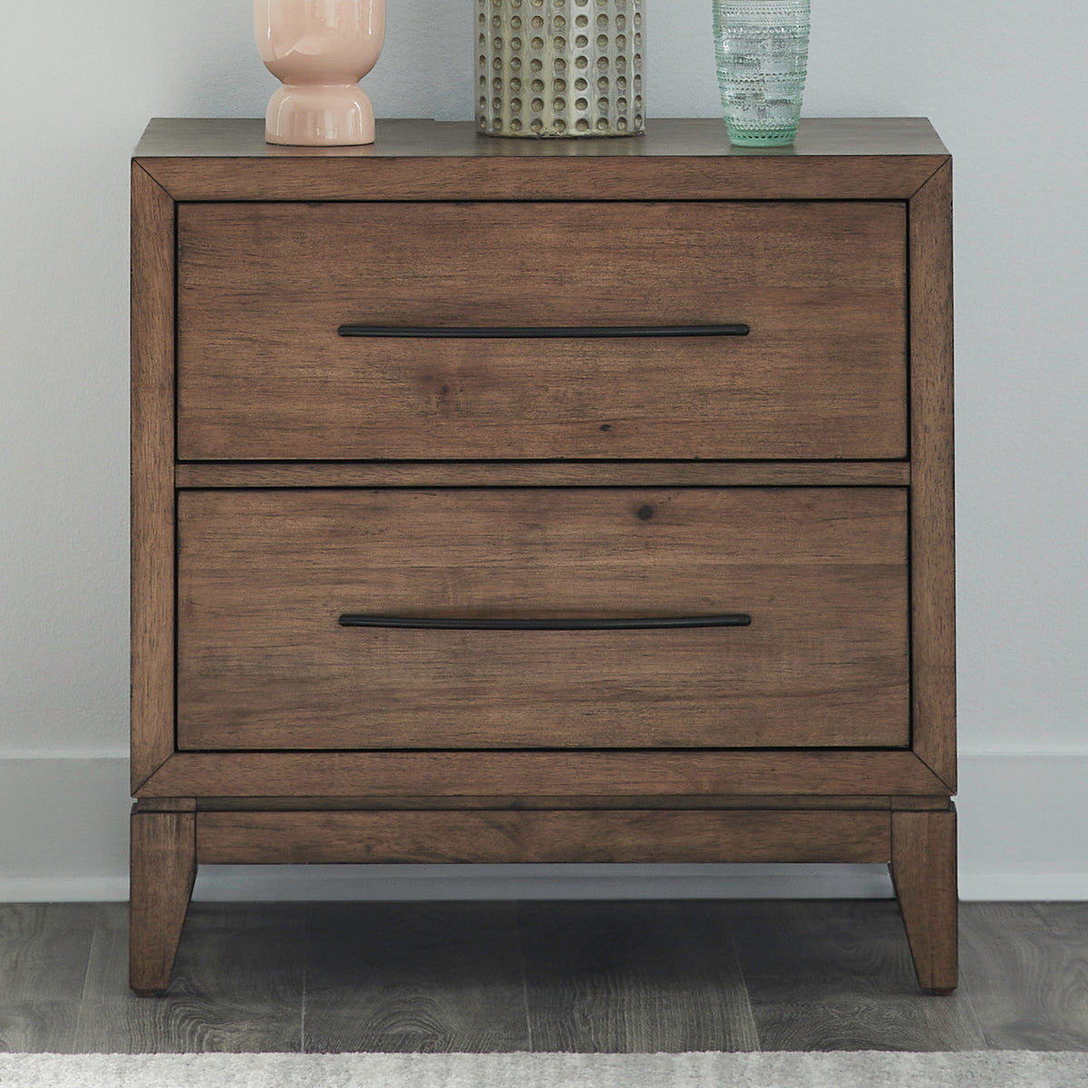 Shaker Lakes Nightstand with Charging Station