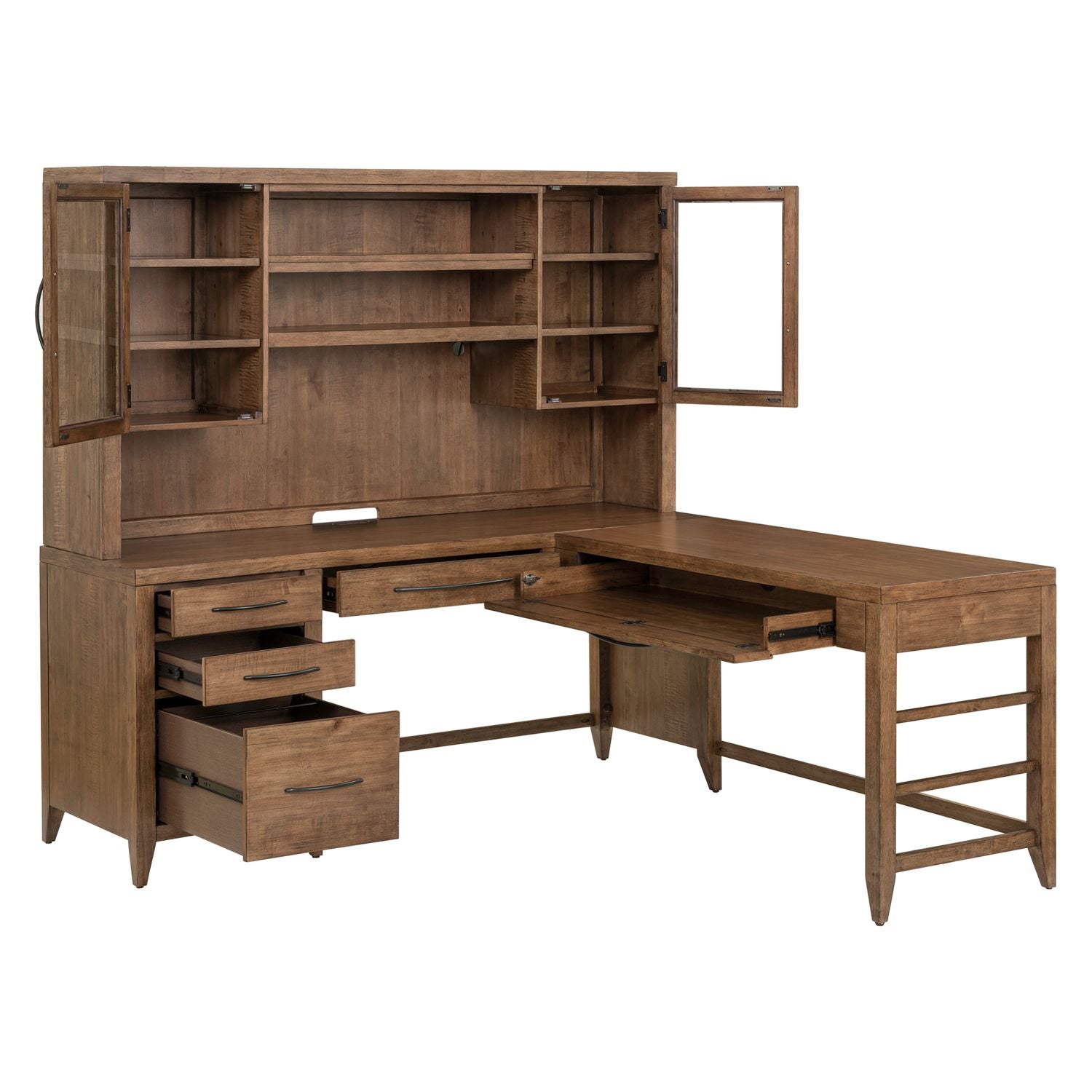 Opt L Shaped Desk Set