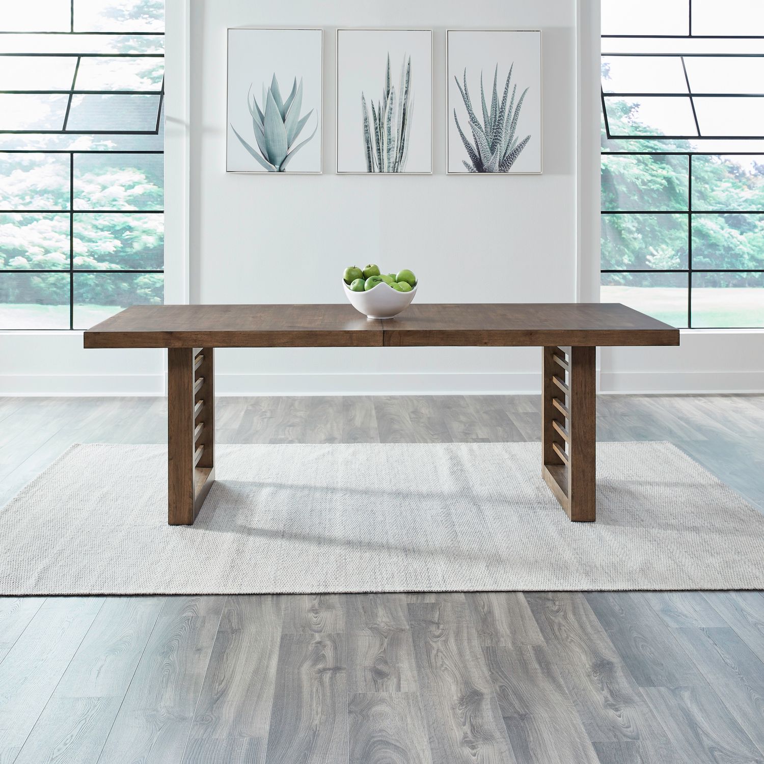 Double Pedestal Table Top