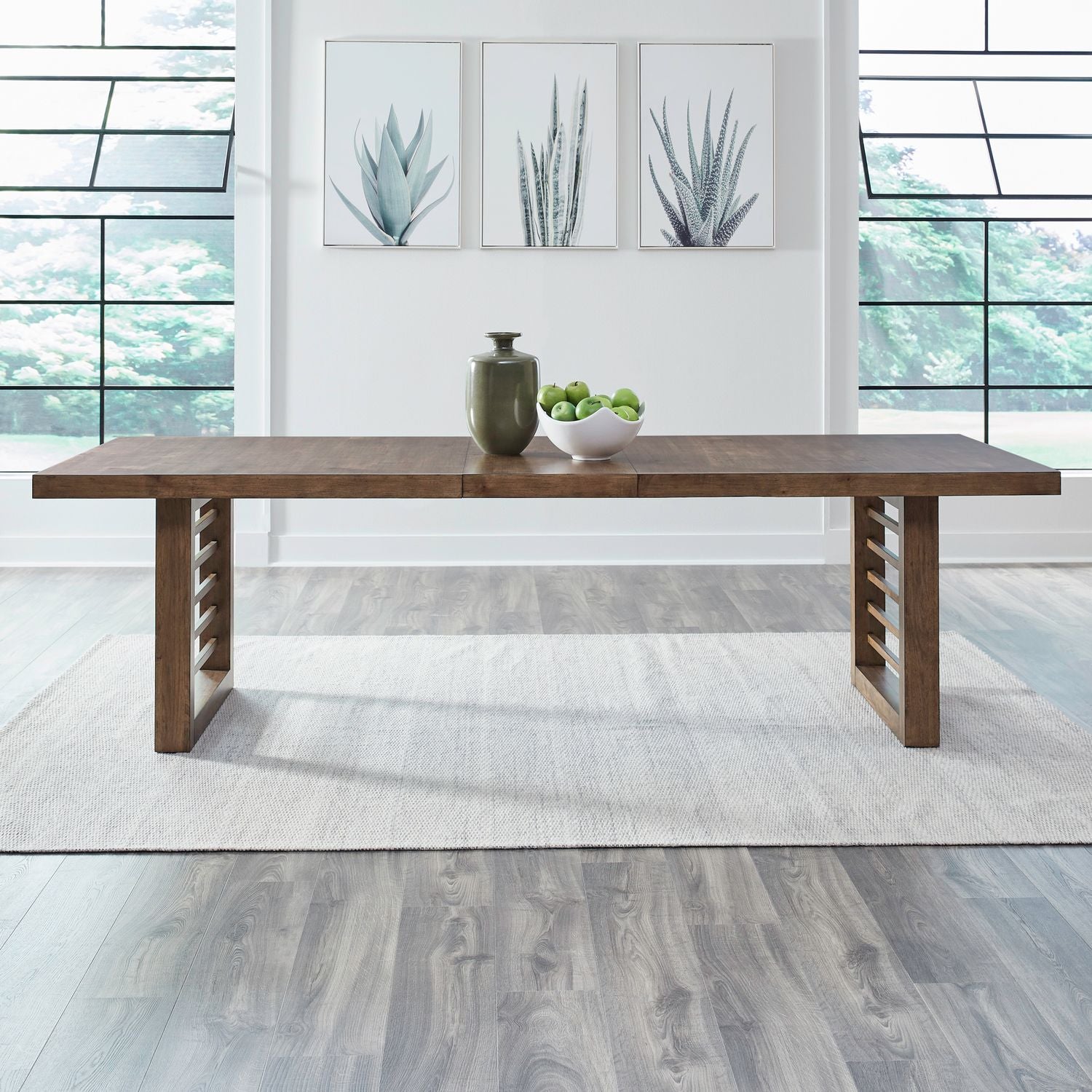 Double Pedestal Table Top