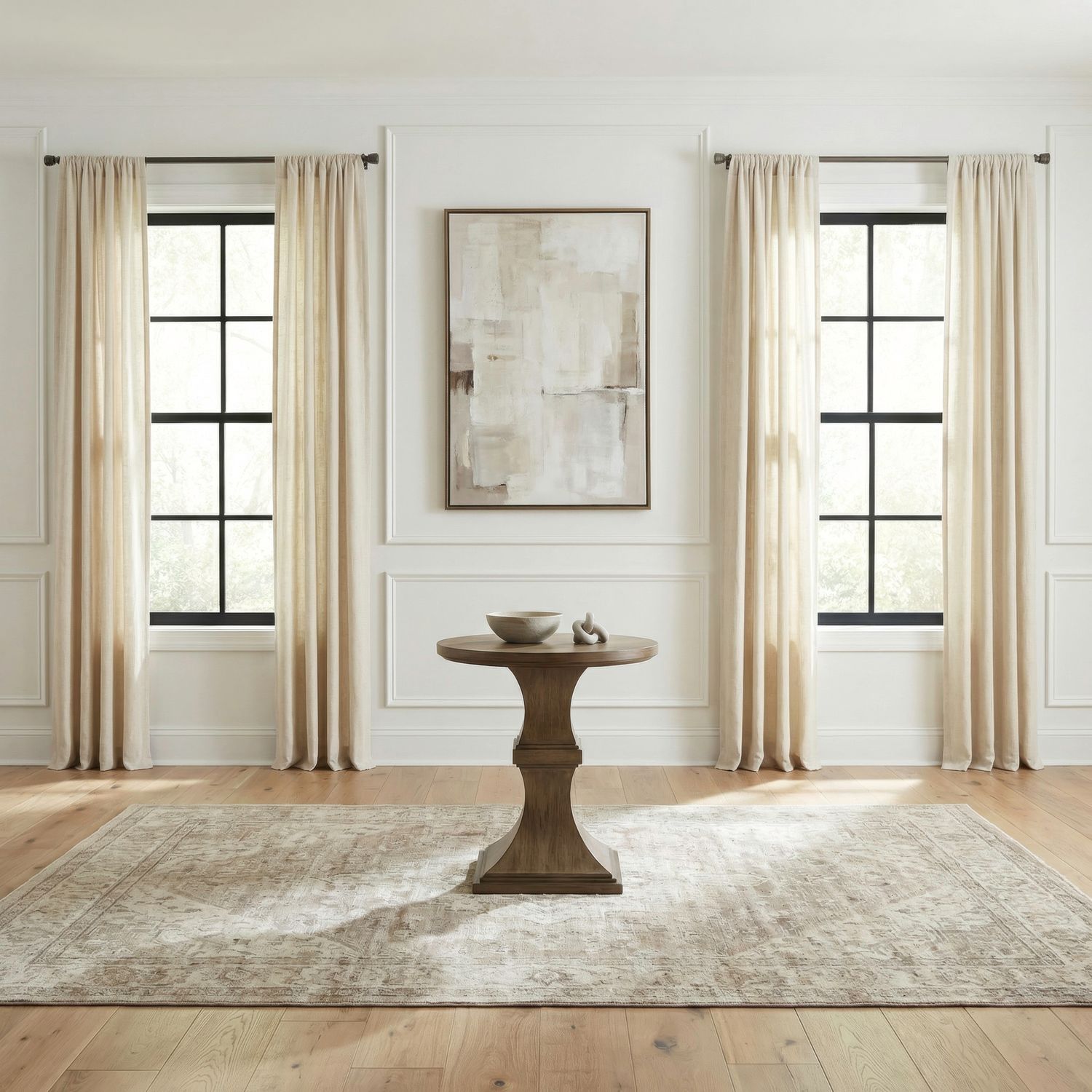 Round Chairside Table