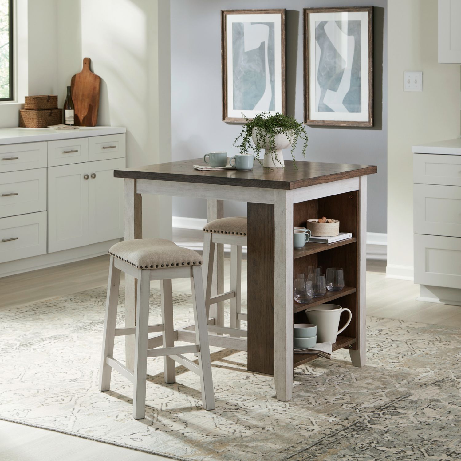 3 Piece Counter Set - Two Tone