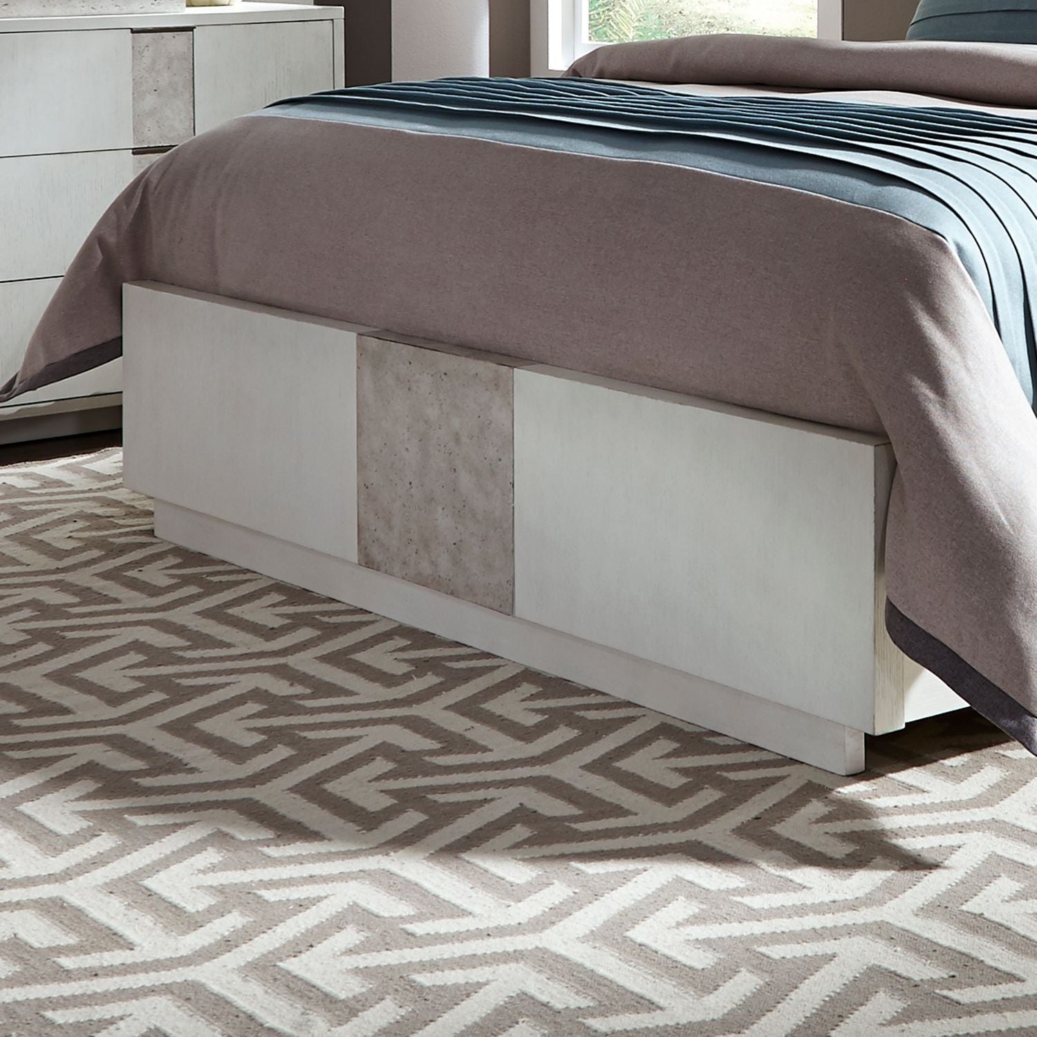 Queen Storage Footboard