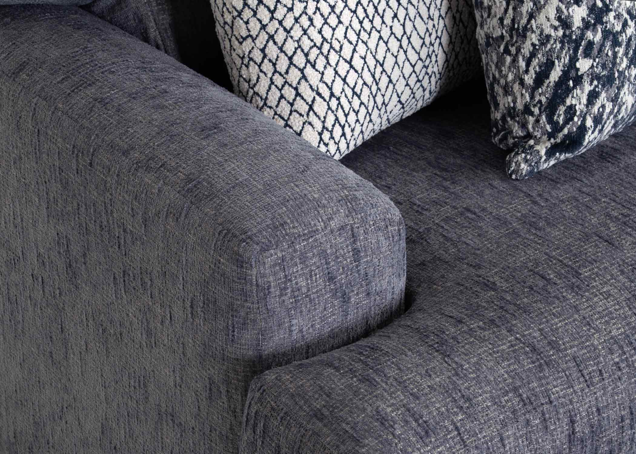 Sapphire Contemporary Living Room Collection with Reversible Chaise