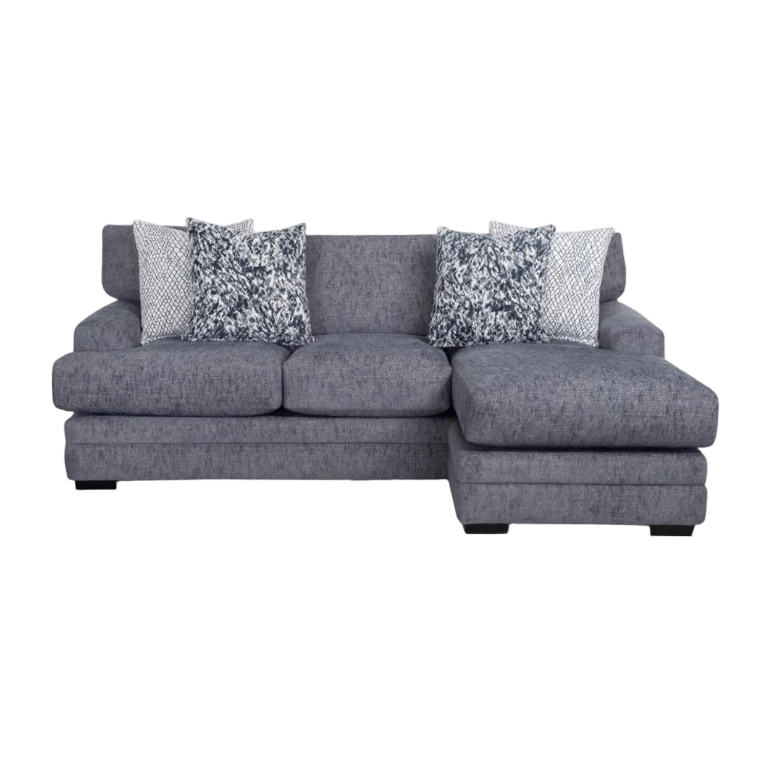 Sapphire Contemporary Living Room Collection with Reversible Chaise