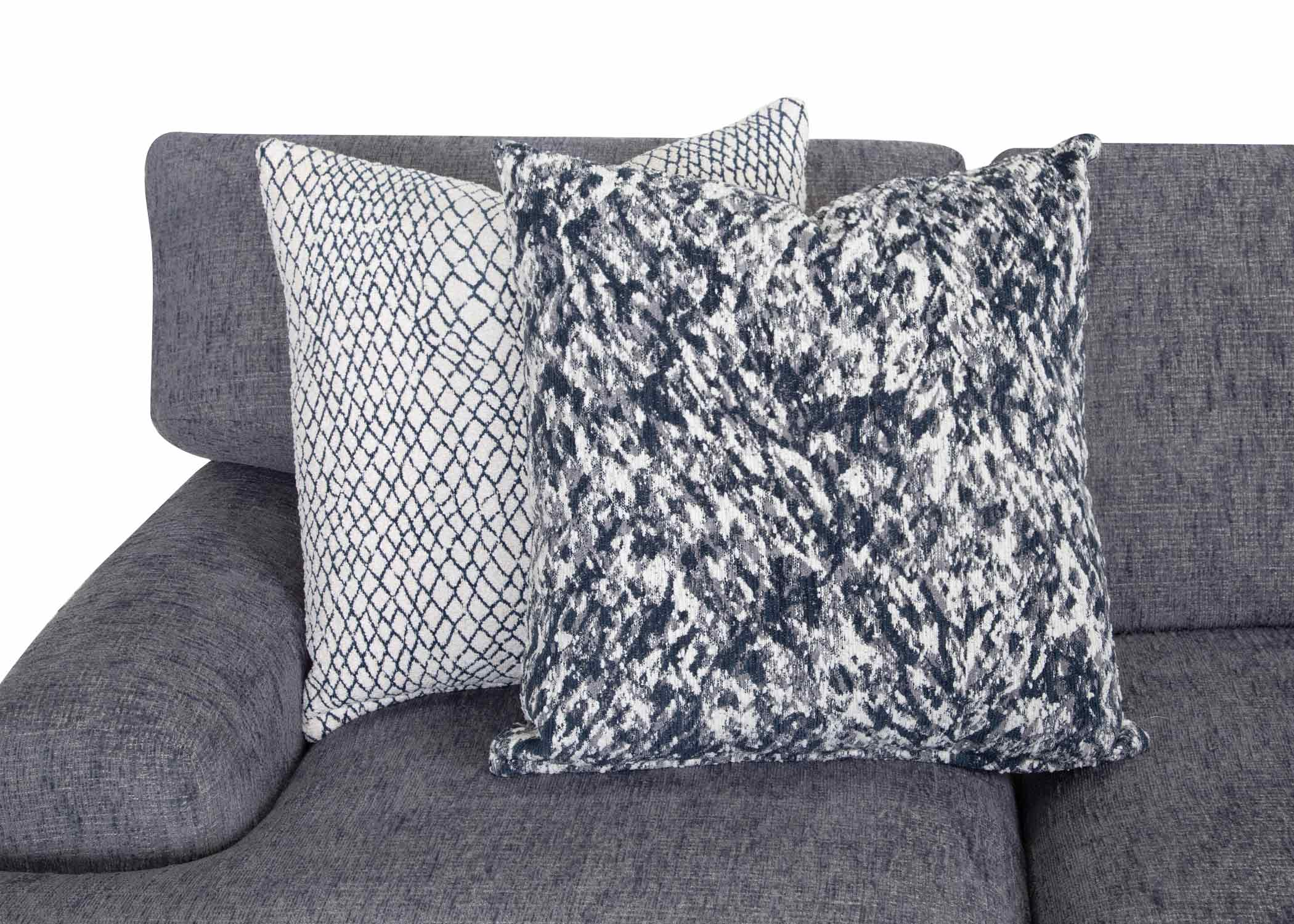 Sapphire Contemporary Living Room Collection with Reversible Chaise