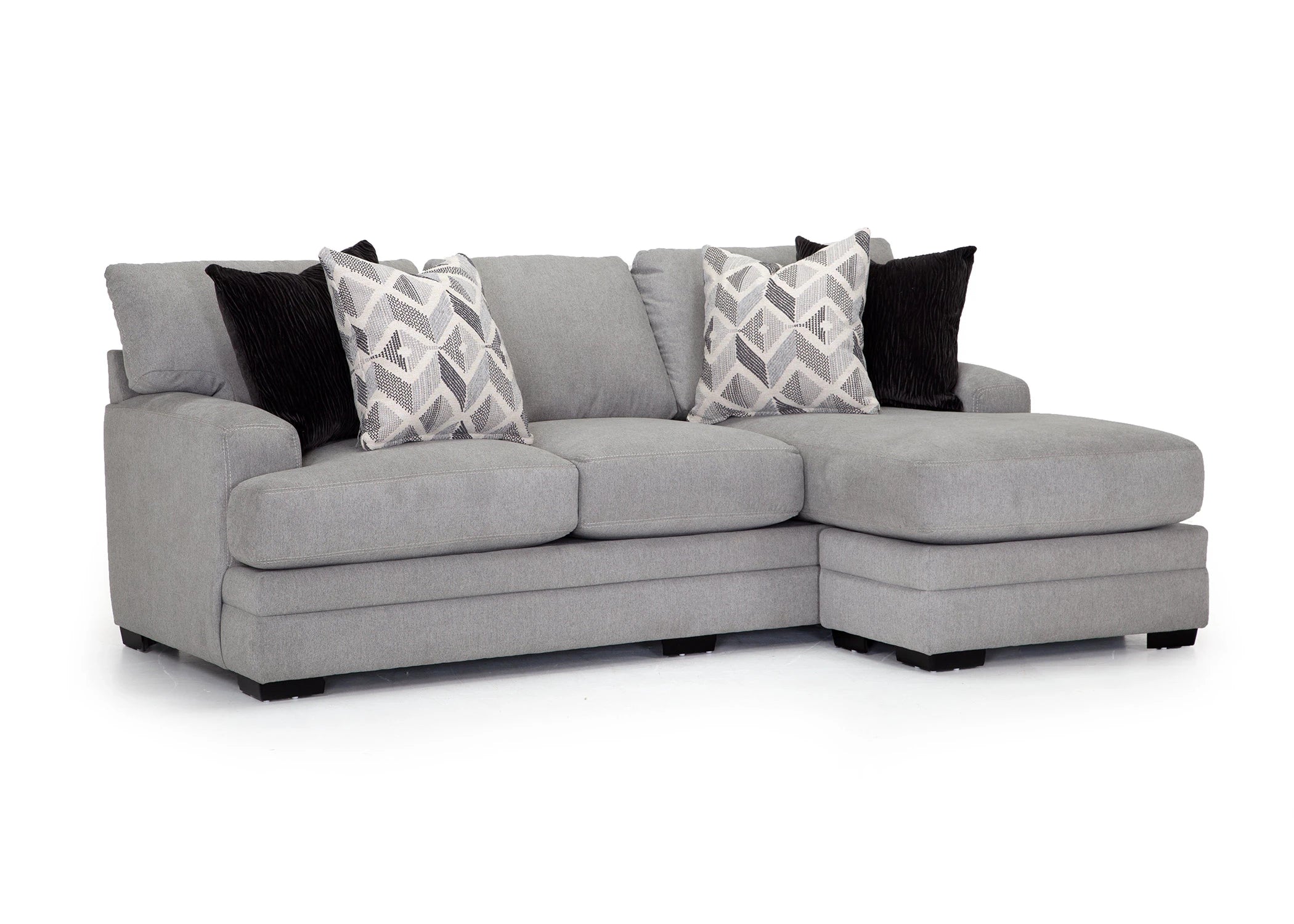 Cleo Contemporary Living Room Collection with Reversible Chaise